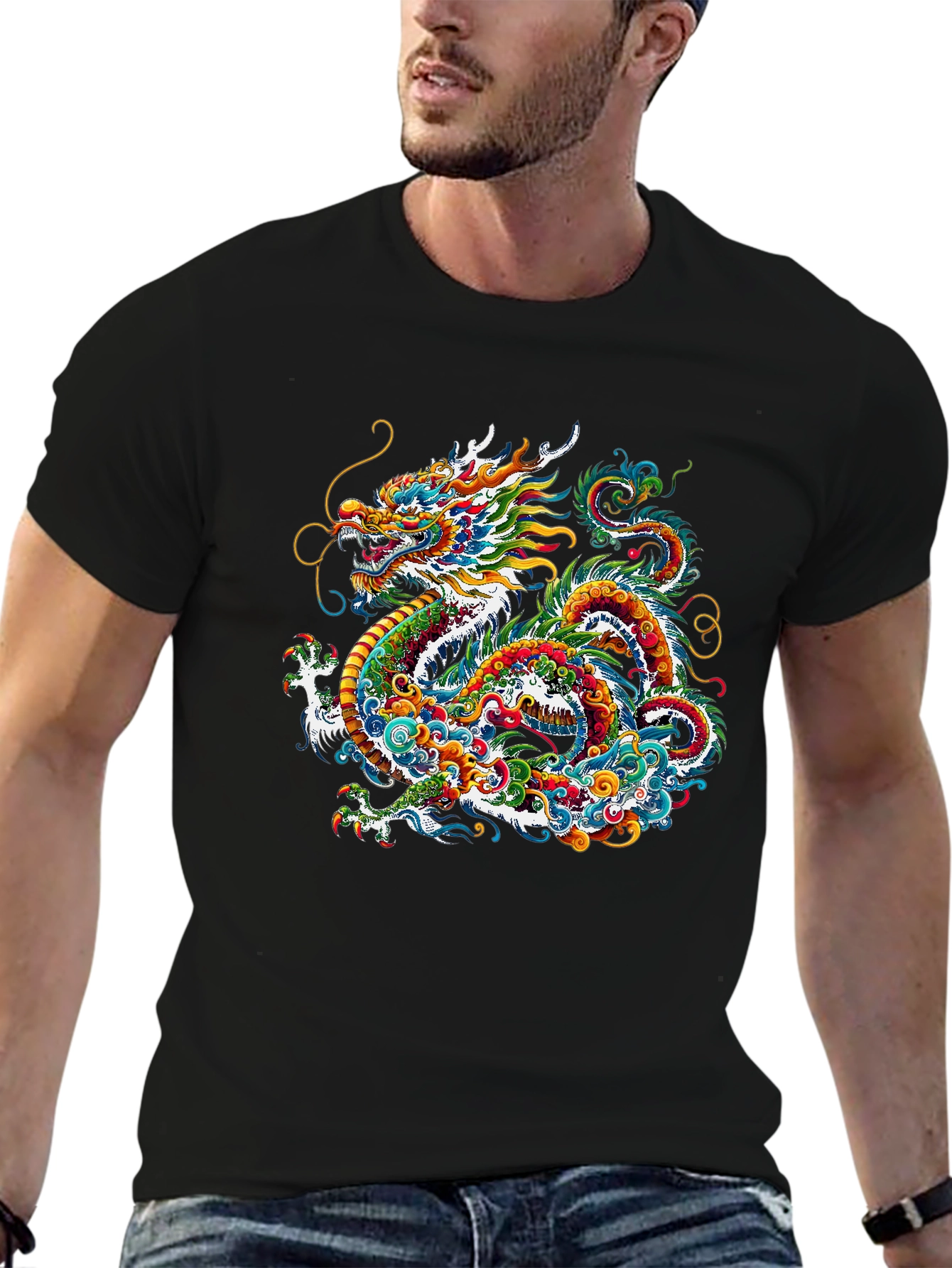 Dragon T-Shirt - Vivid Graphic Tee
