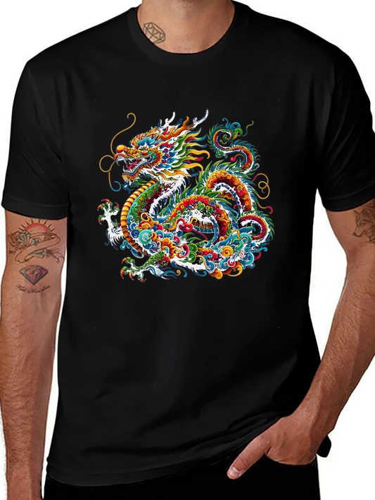 Dragon T-Shirt - Vivid Graphic Tee