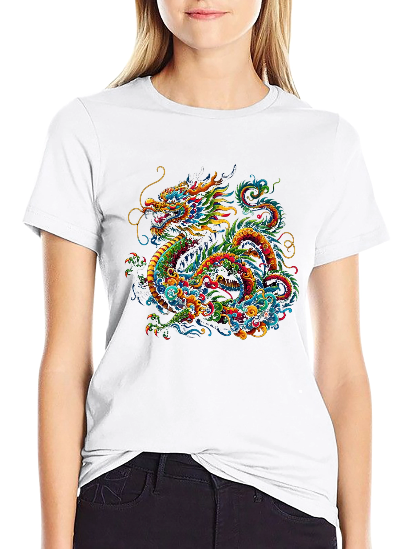 Dragon T-Shirt - Vivid Graphic Tee