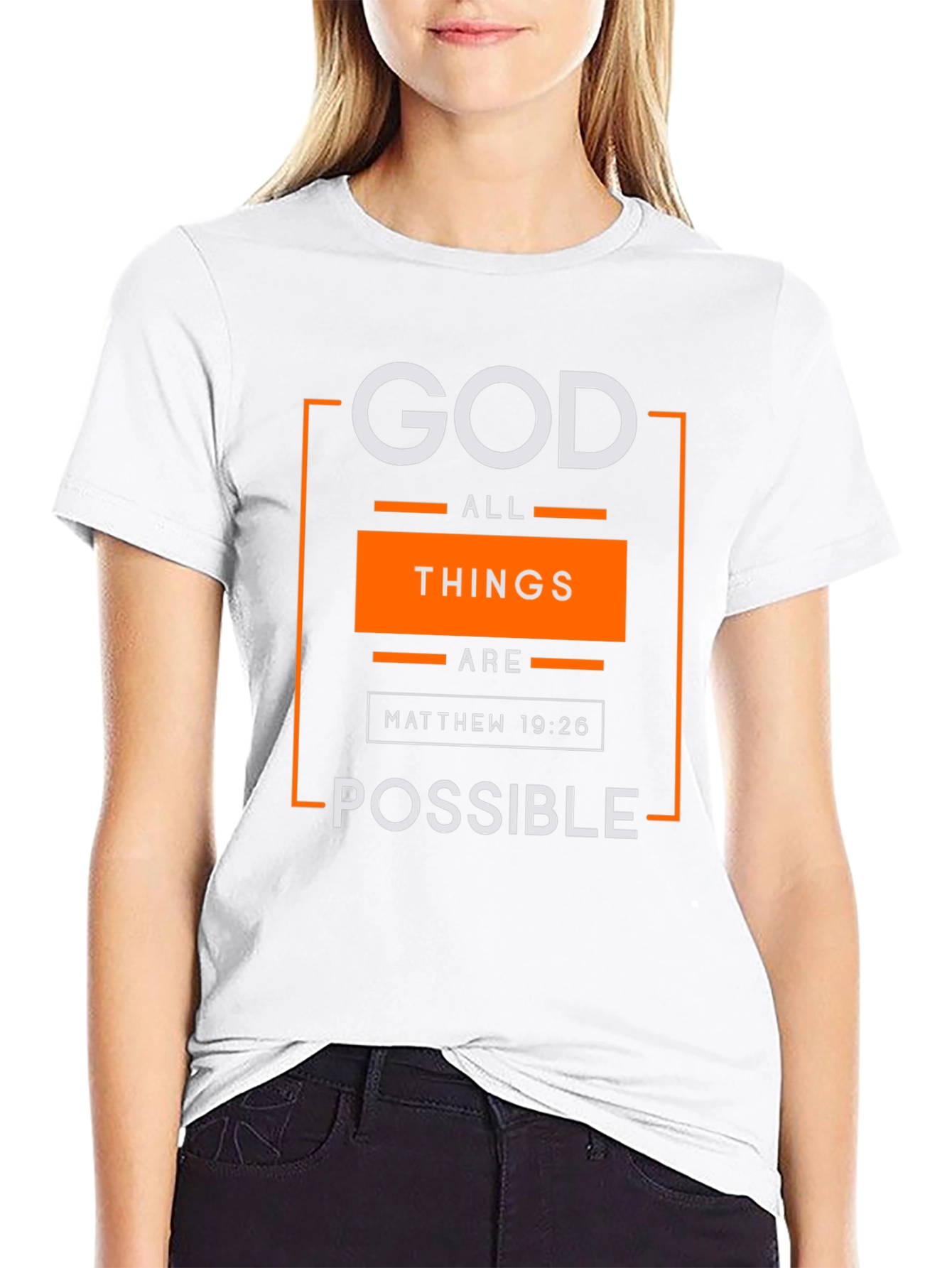 God All Things Are Possible T-Shirt