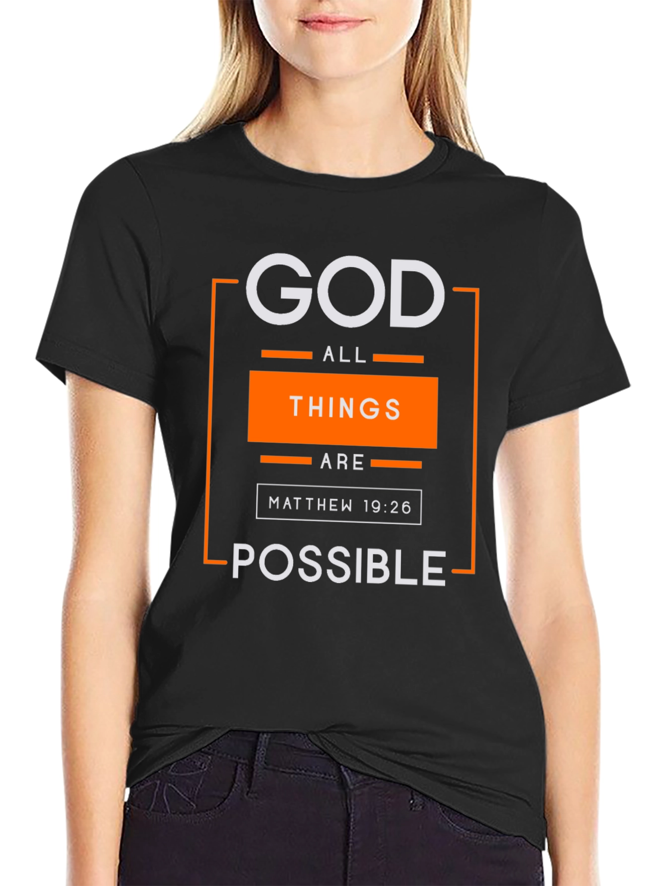 God All Things Are Possible T-Shirt