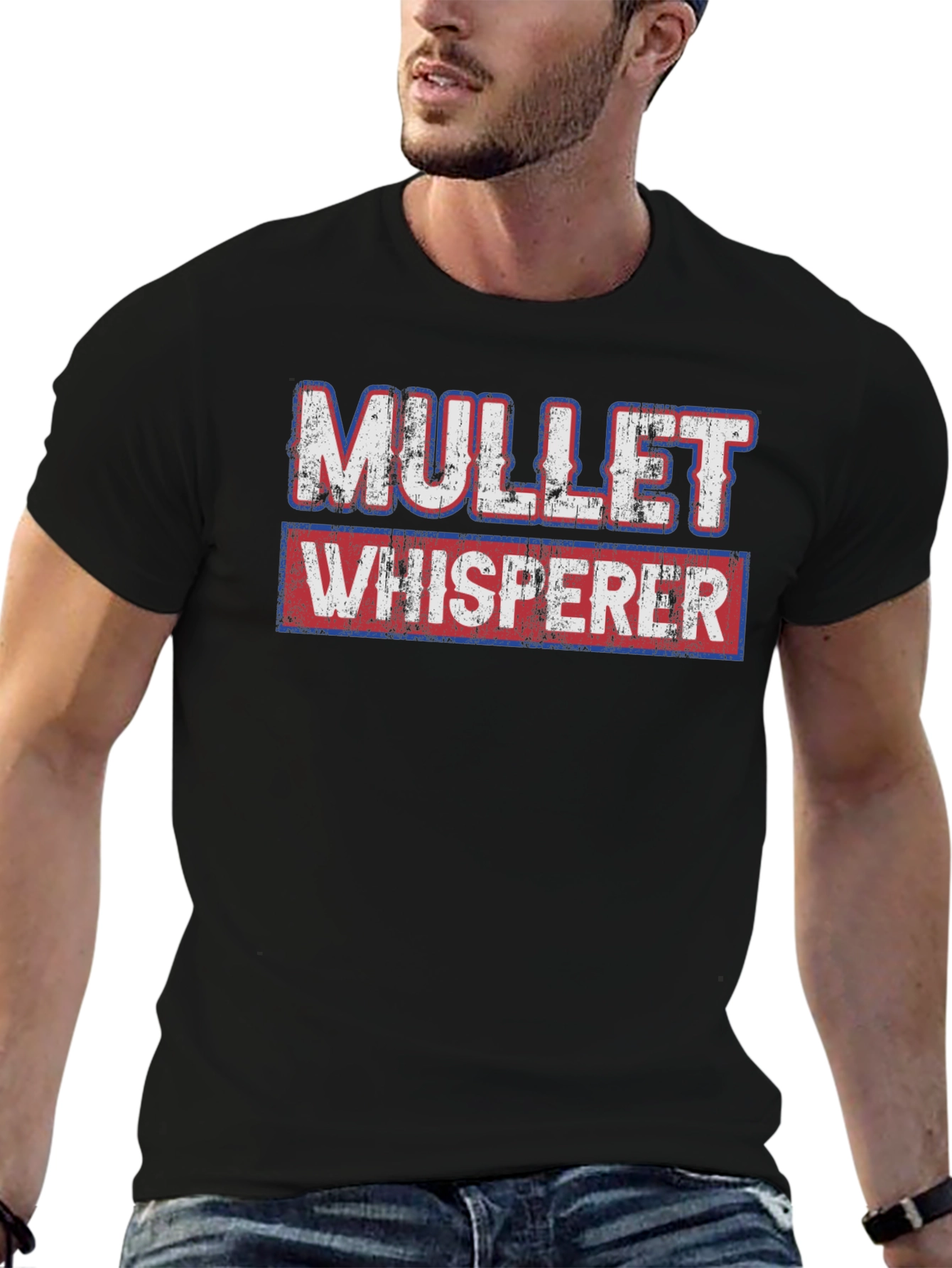 Mullet Whisperer Graphic Tee - Funny Haircut Shirt