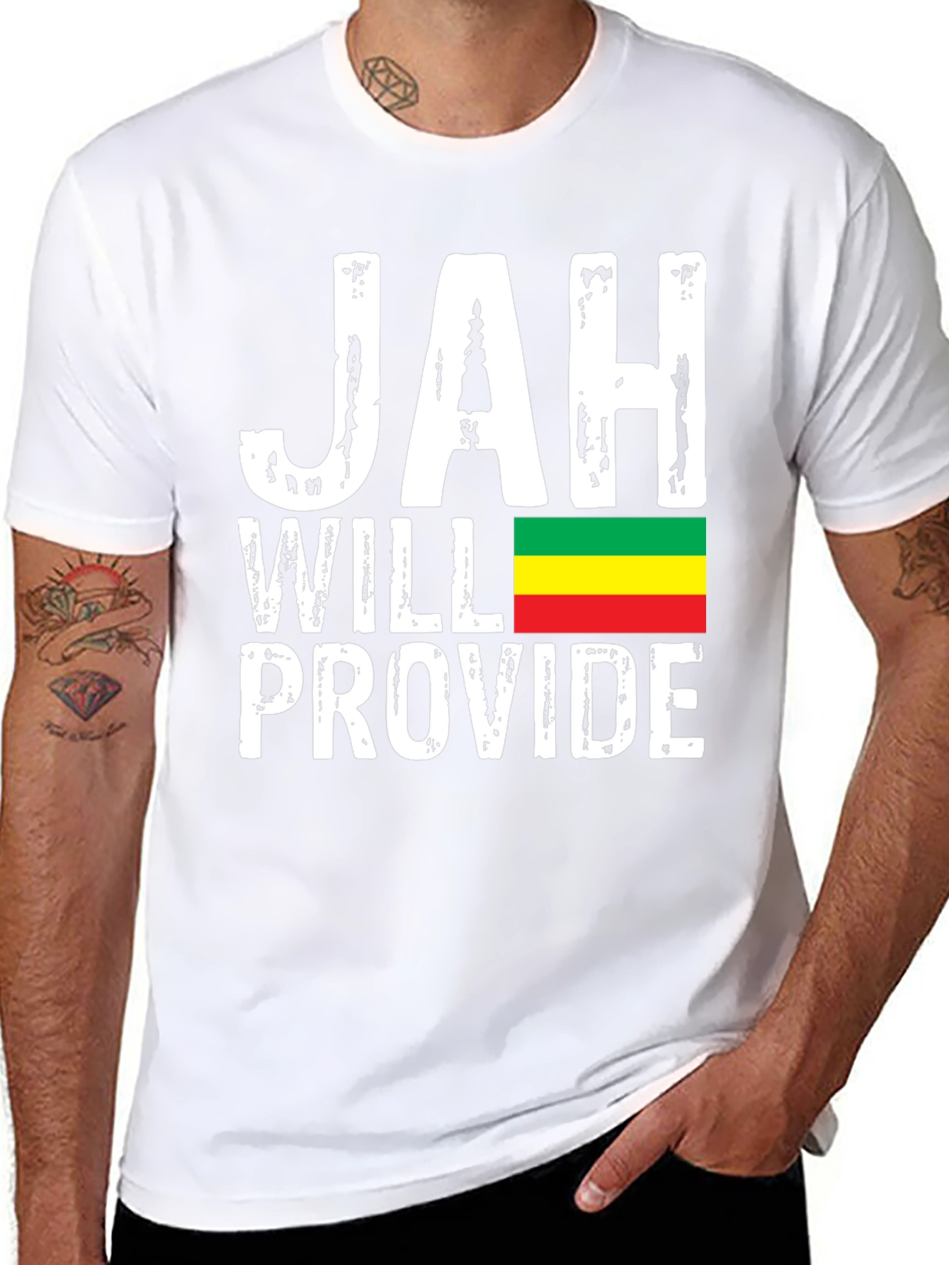 Jah Will Provide T-Shirt - Reggae Inspired Tee