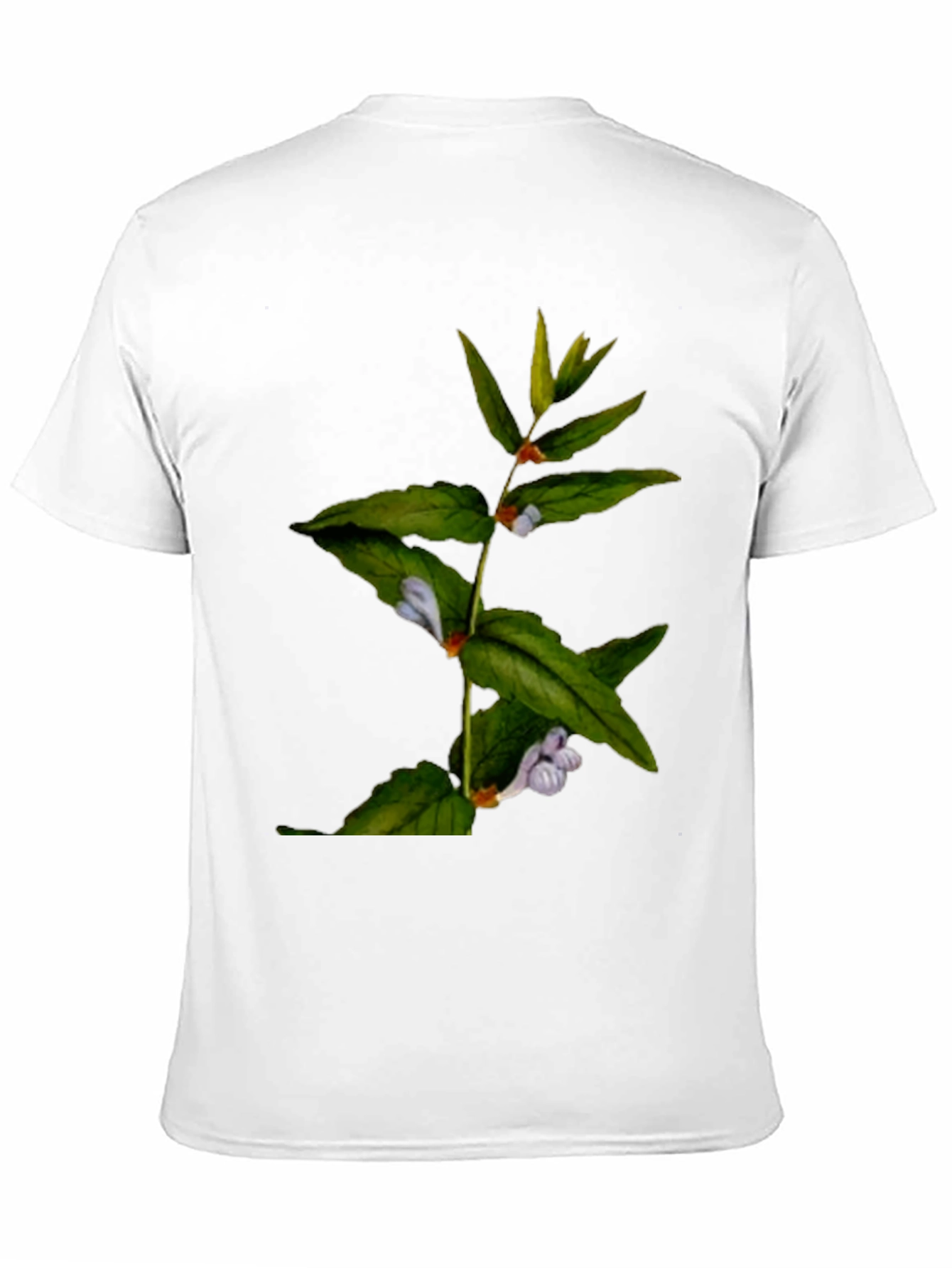 Botanical Print T-Shirt - Nature Inspired Design