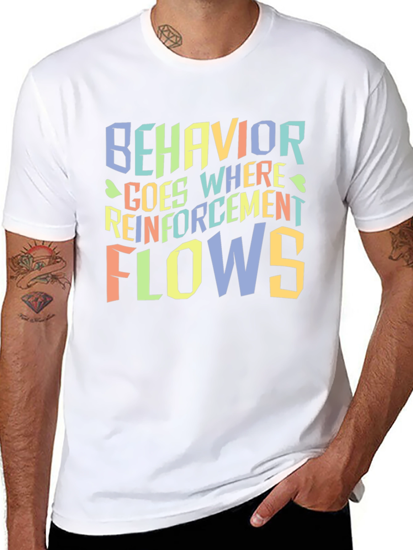 Behavior Goes Where Reinforcement Flows T-Shirt