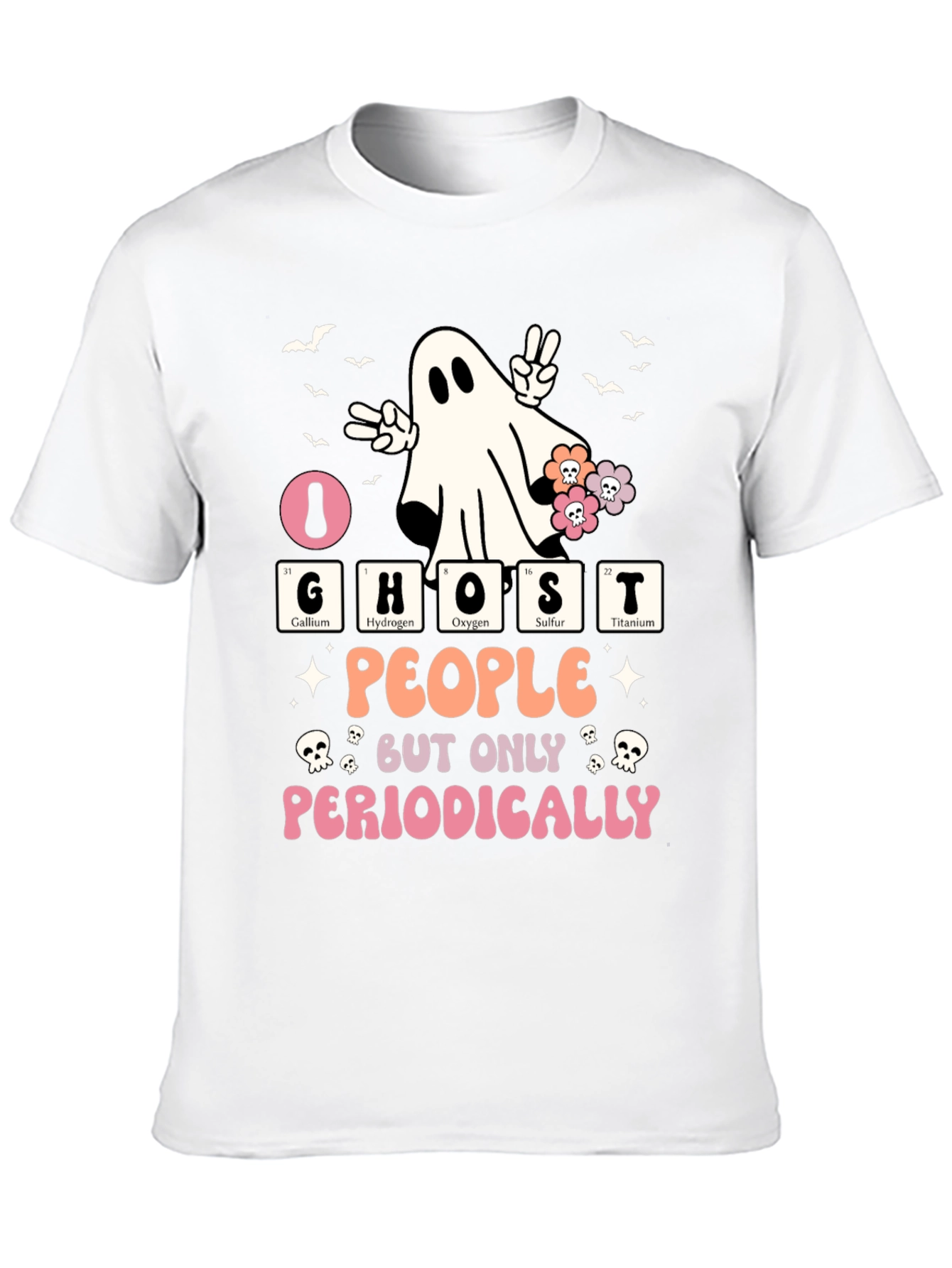 Ghost People Periodically Graphic T-Shirt