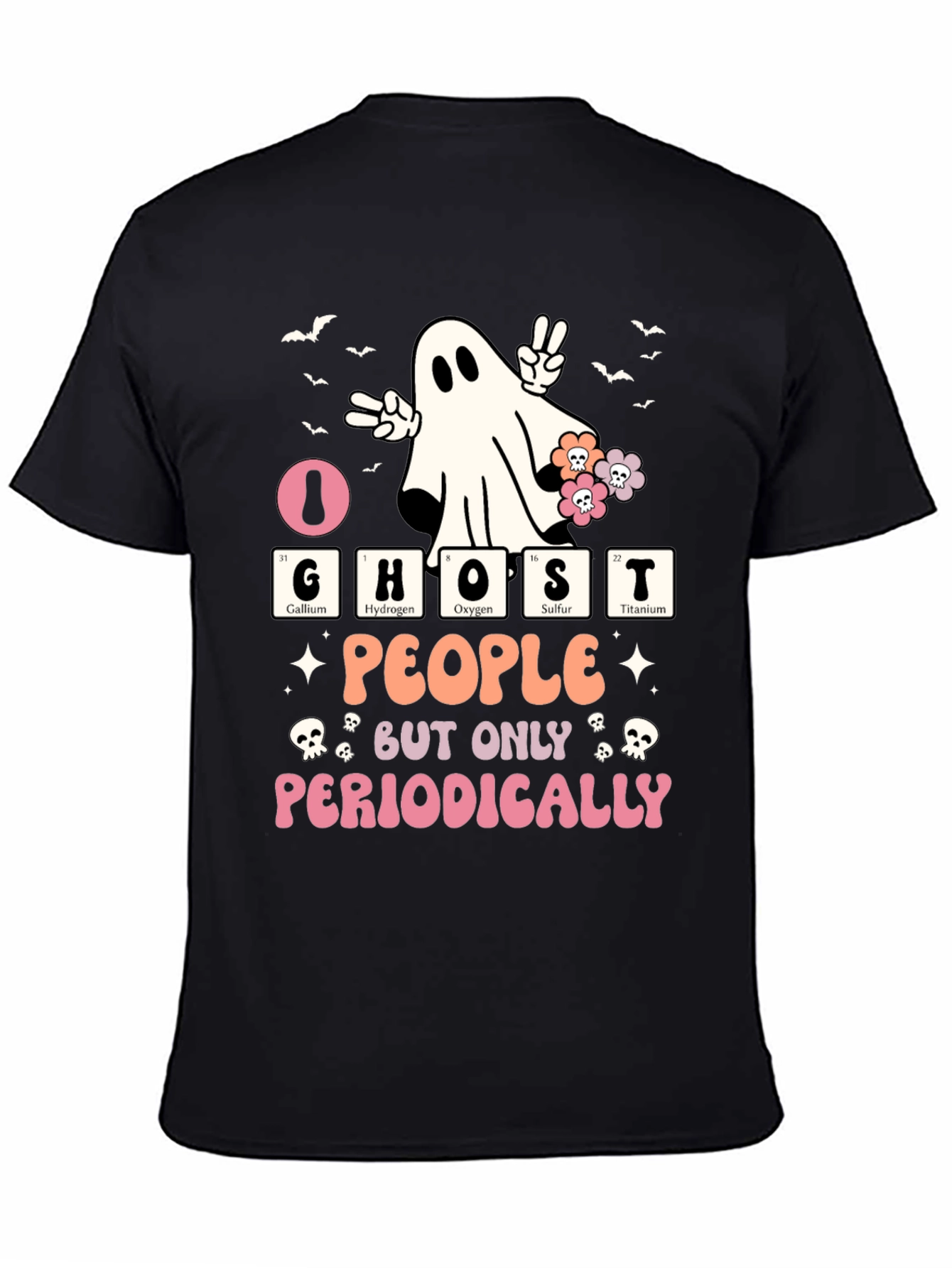 Ghost People Periodically Graphic T-Shirt