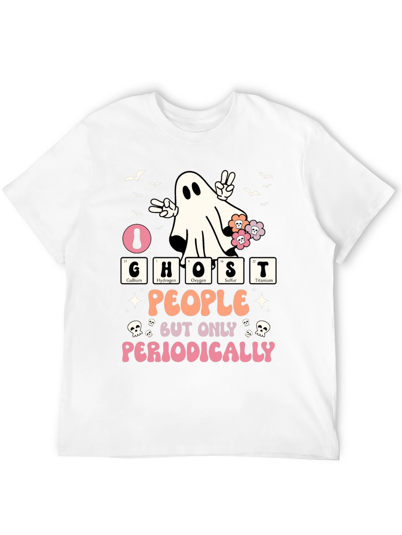 Ghost People Periodically Graphic T-Shirt