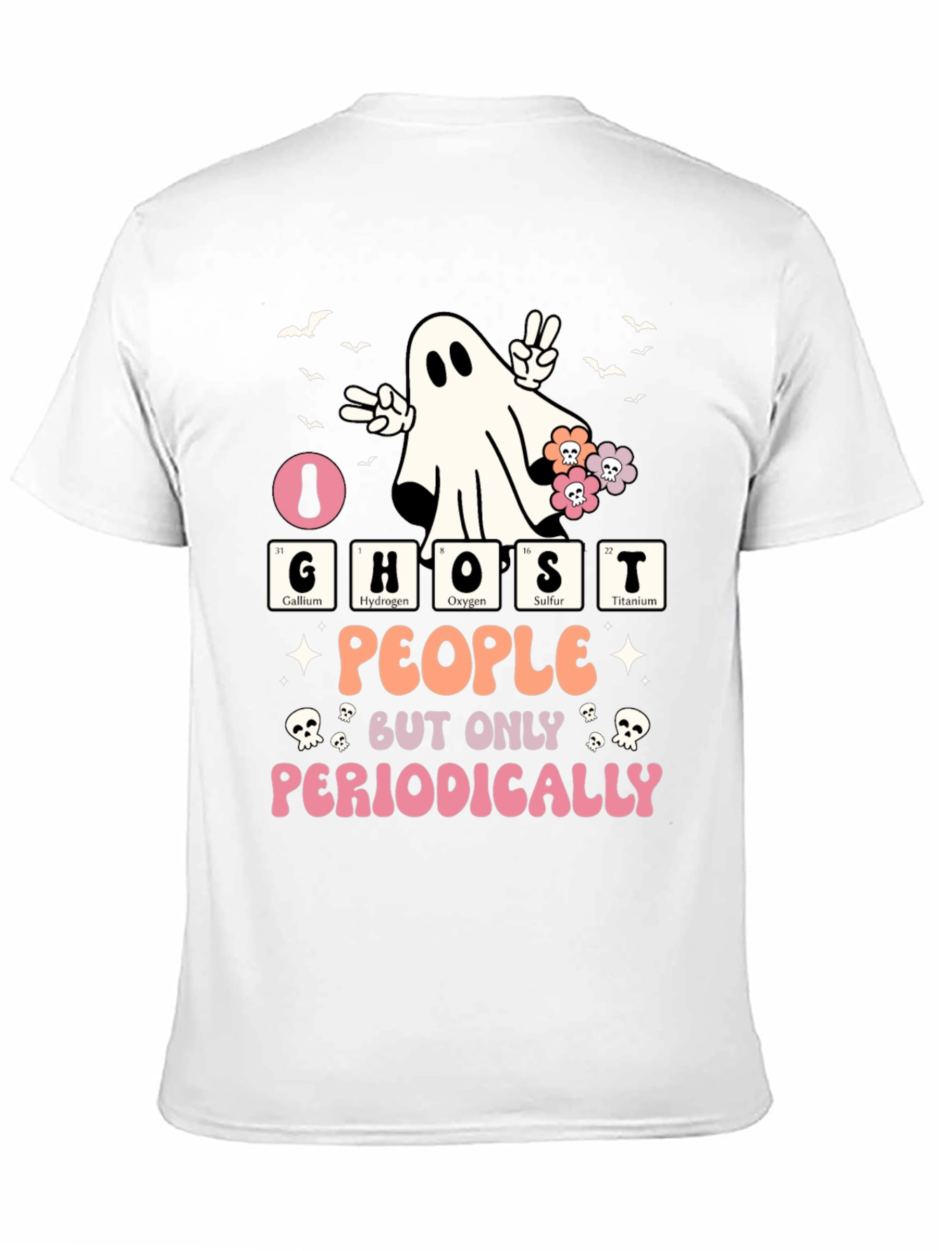 Ghost People Periodically Graphic T-Shirt