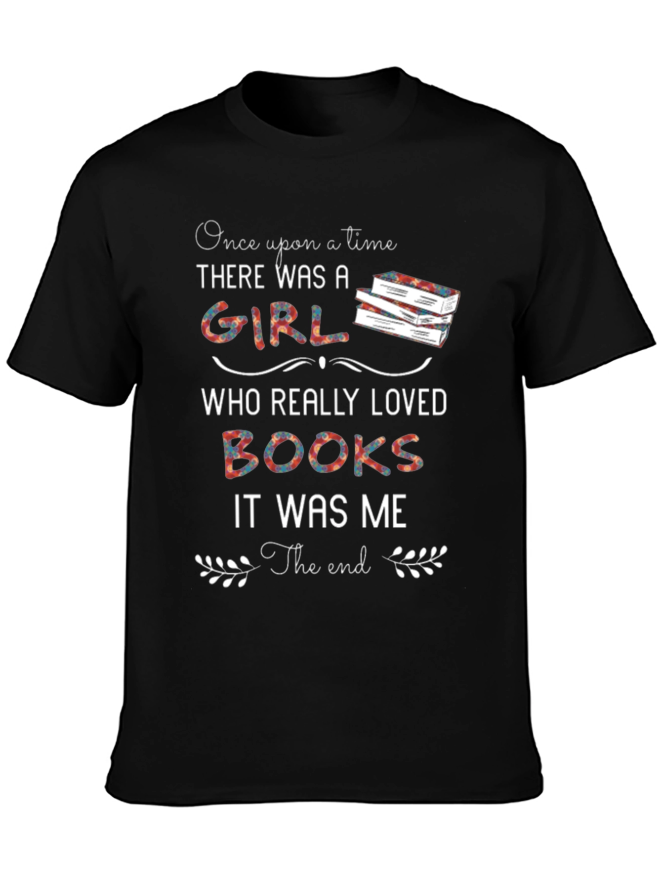 Once Upon a Time Girl Who Loved Books T-Shirt