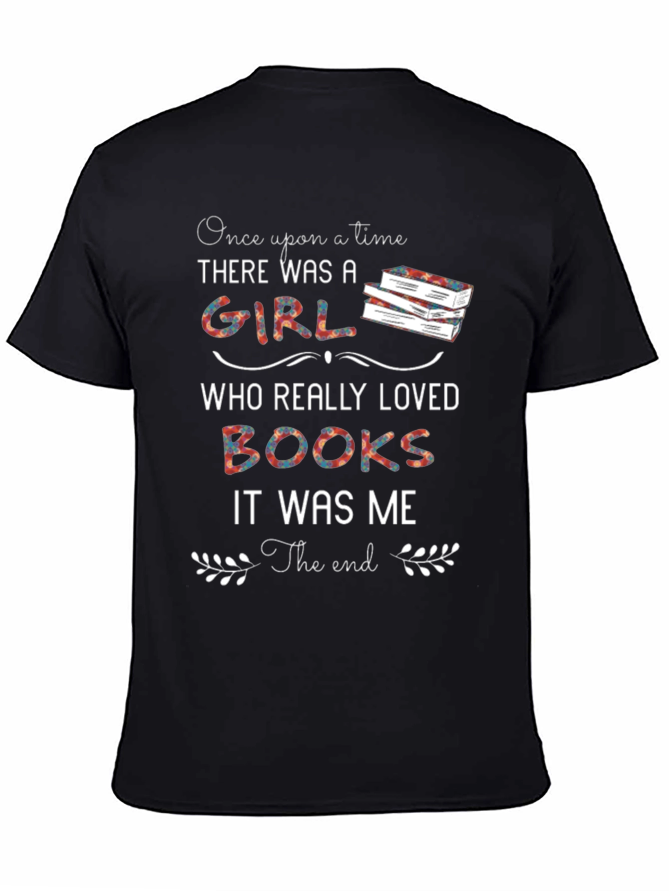 Once Upon a Time Girl Who Loved Books T-Shirt