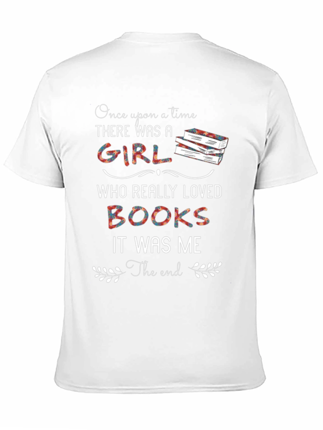 Once Upon a Time Girl Who Loved Books T-Shirt