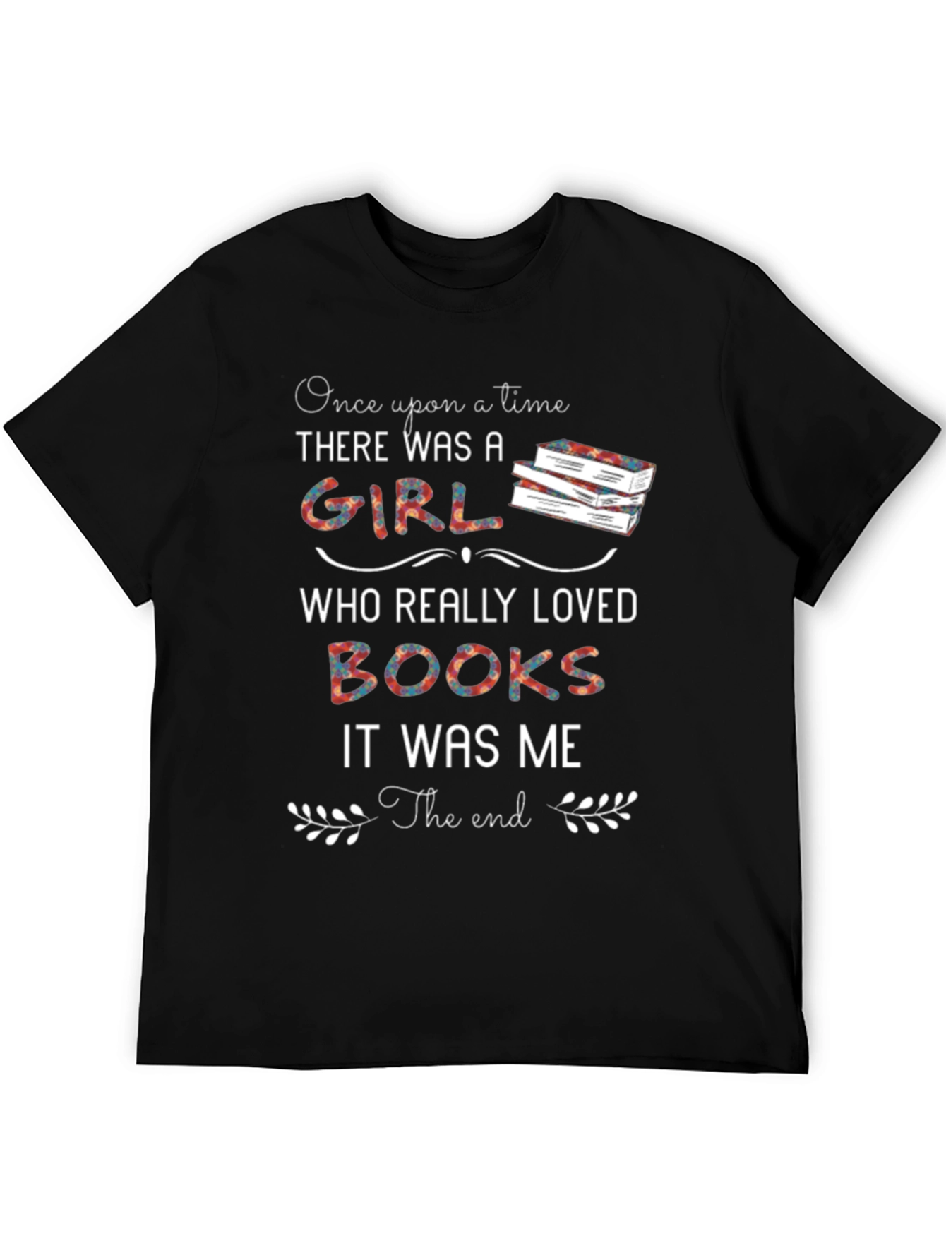 Once Upon a Time Girl Who Loved Books T-Shirt