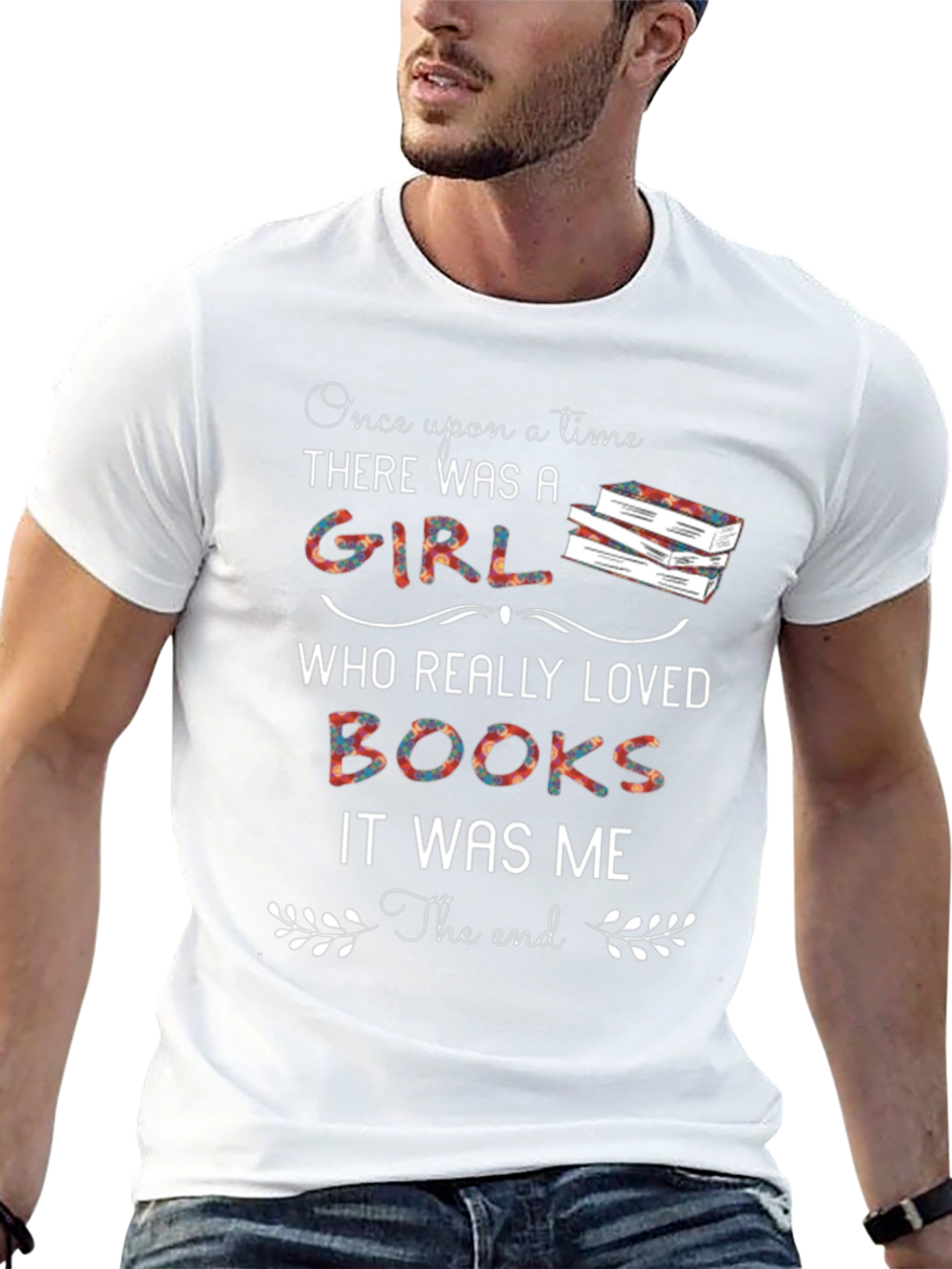 Once Upon a Time Girl Who Loved Books T-Shirt