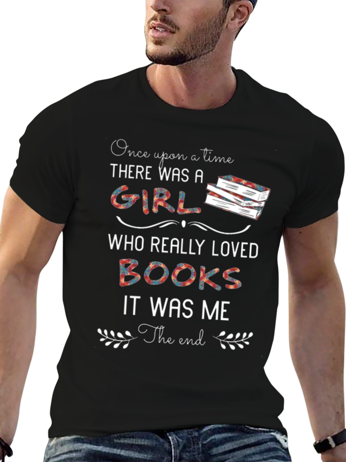 Once Upon a Time Girl Who Loved Books T-Shirt