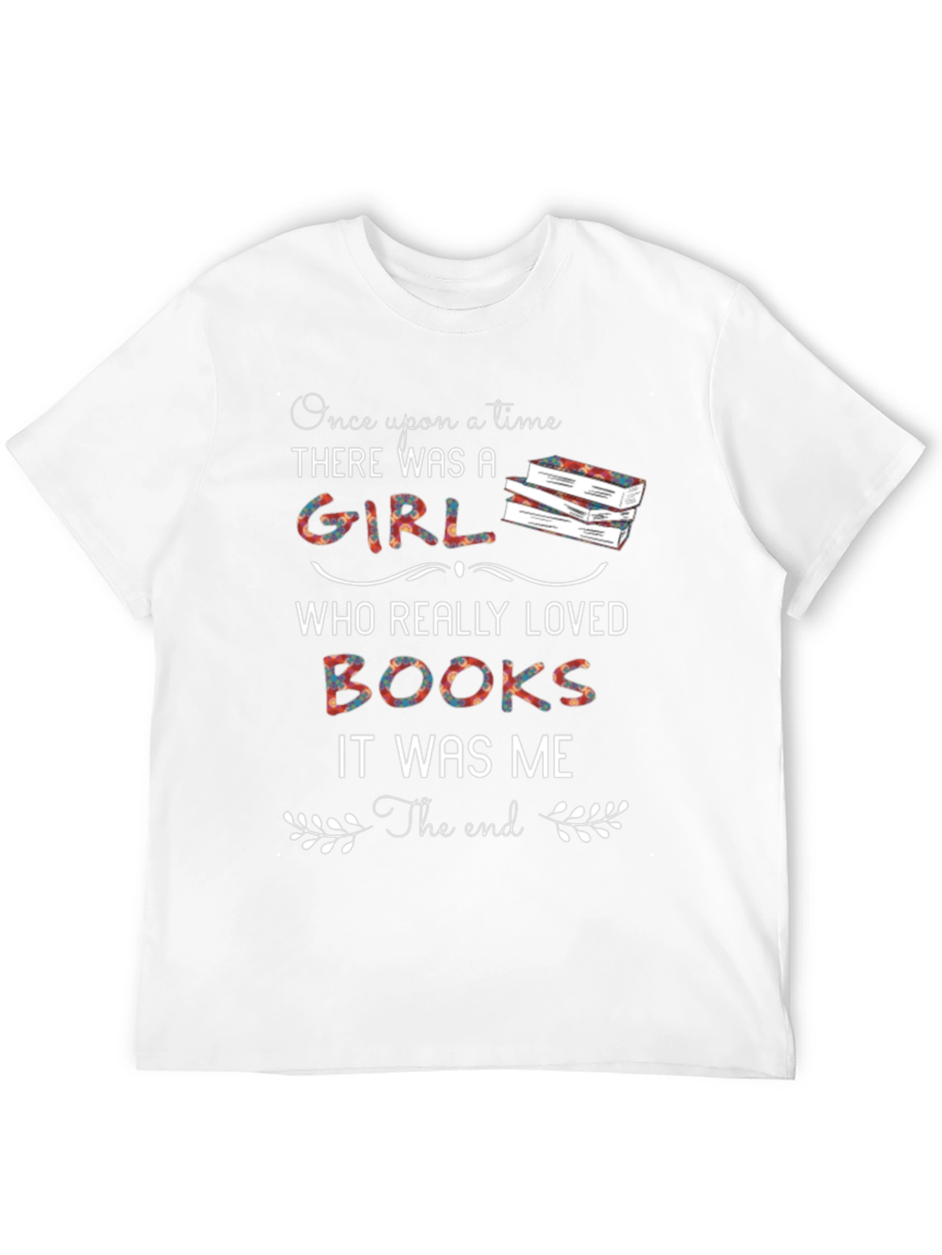 Once Upon a Time Girl Who Loved Books T-Shirt