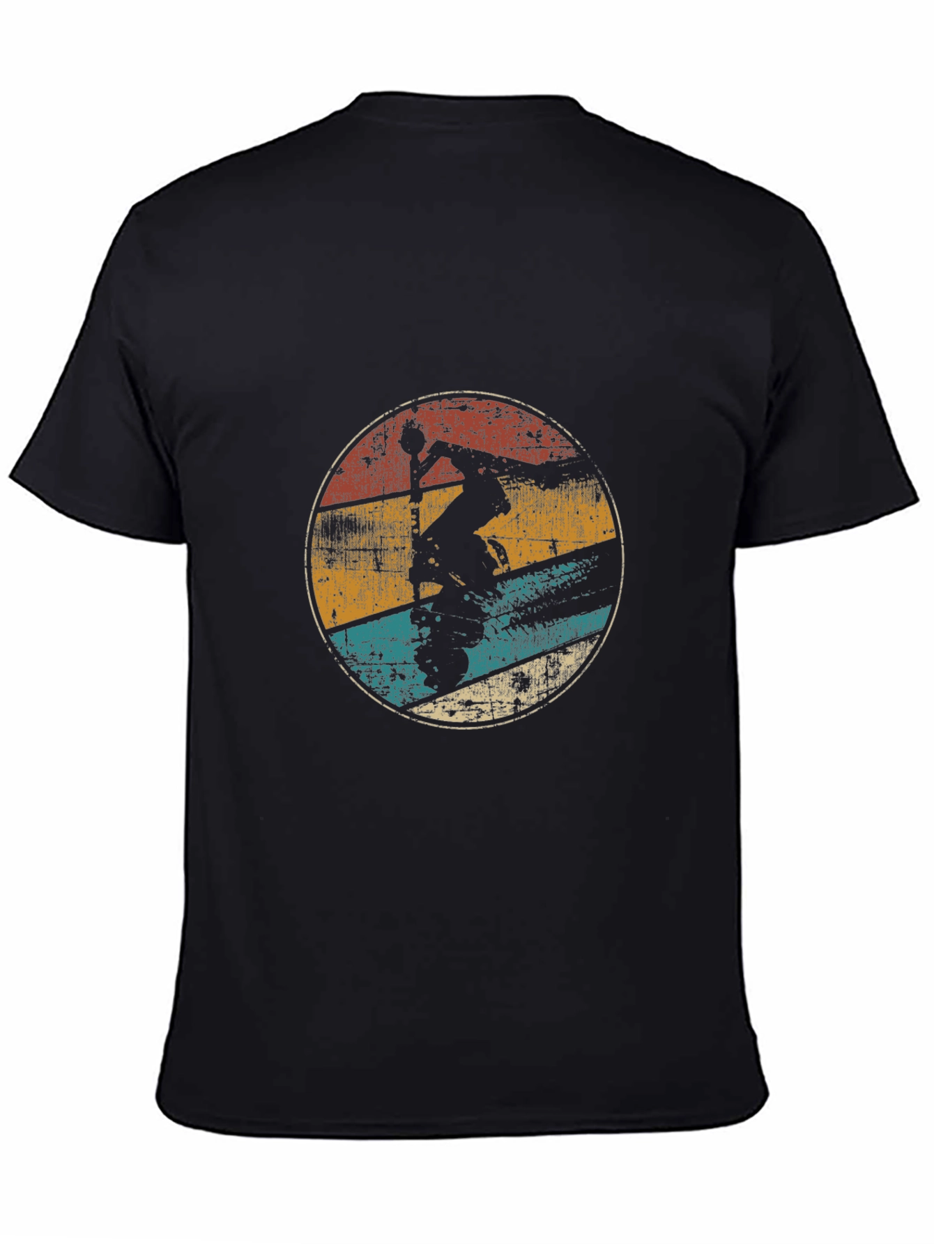 Retro Skateboarder Graphic T-Shirt