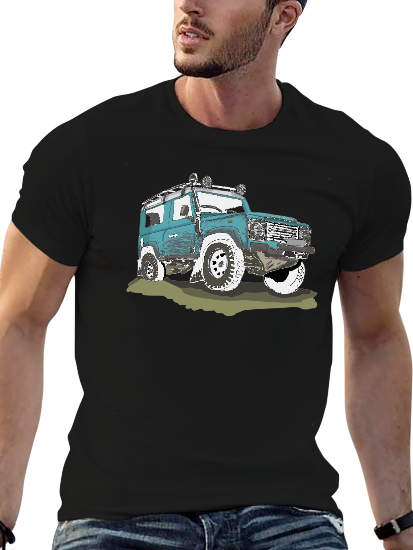 Land Rover Defender Graphic T-Shirt - Off-Road Adventure