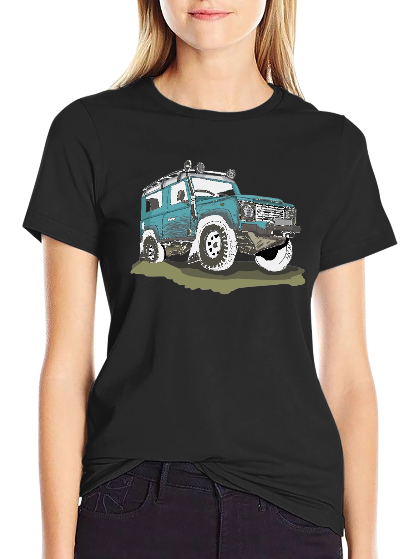 Land Rover Defender Graphic T-Shirt - Off-Road Adventure
