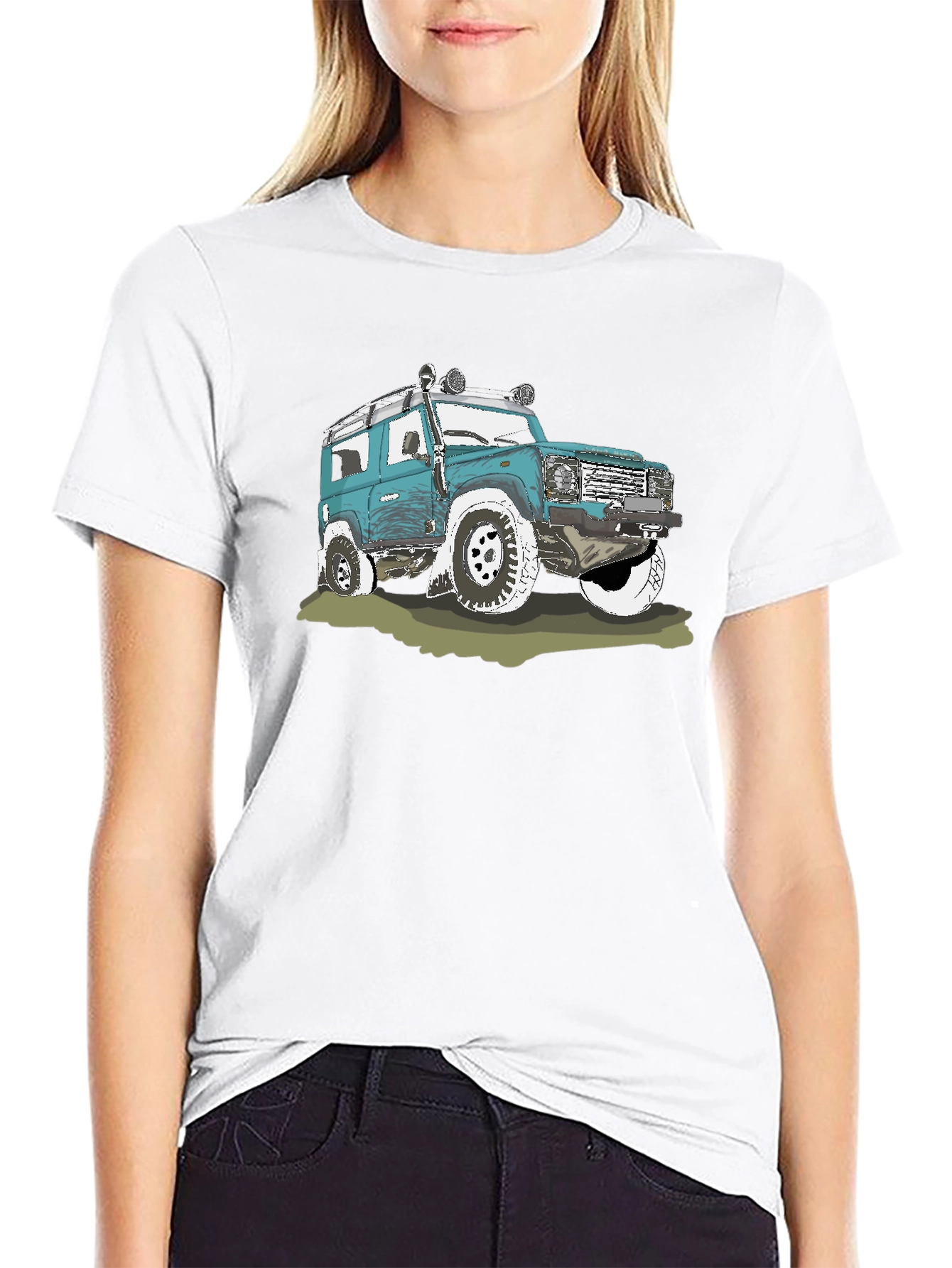 Land Rover Defender Graphic T-Shirt - Off-Road Adventure