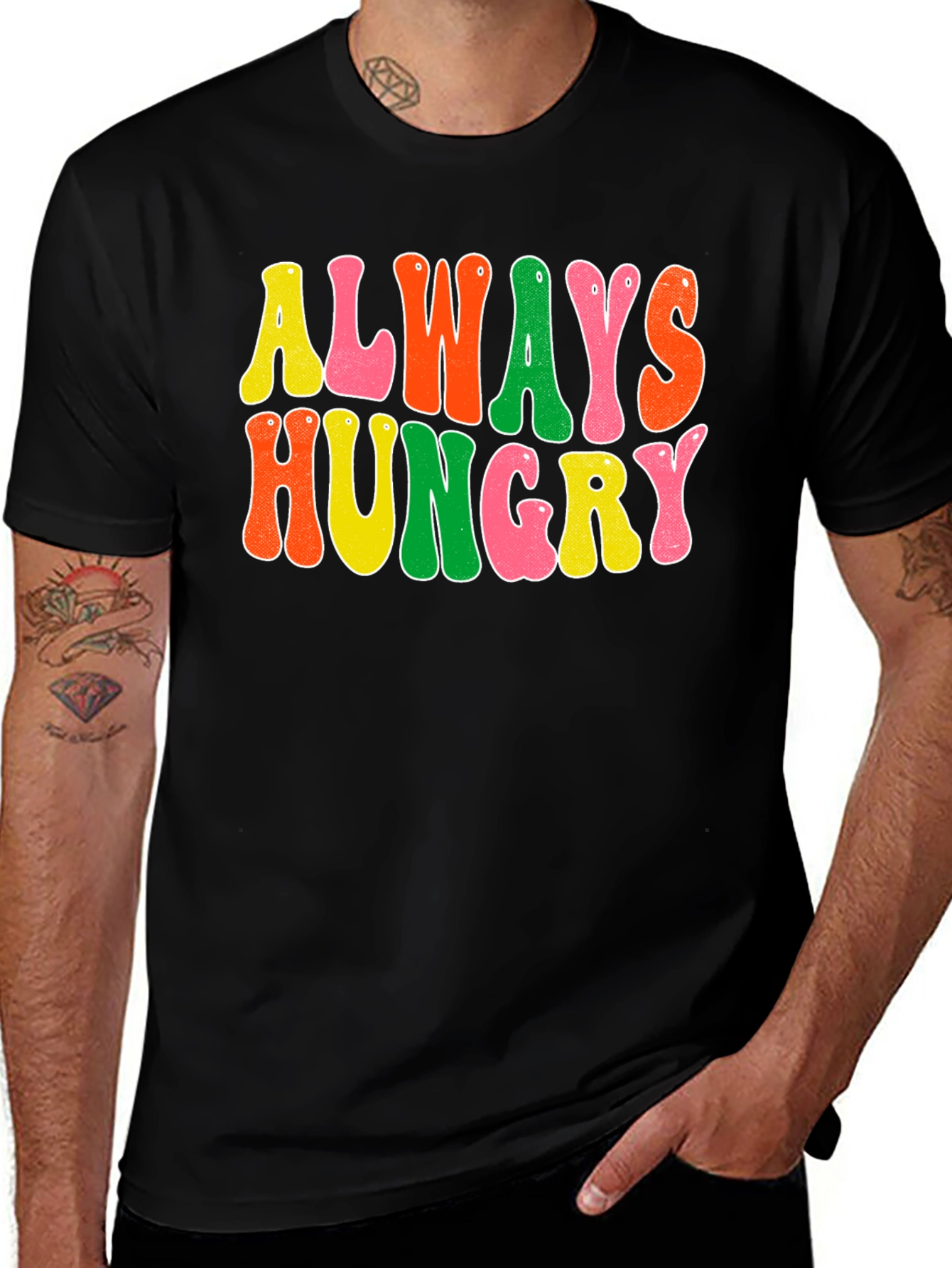 Always Hungry Retro T-Shirt