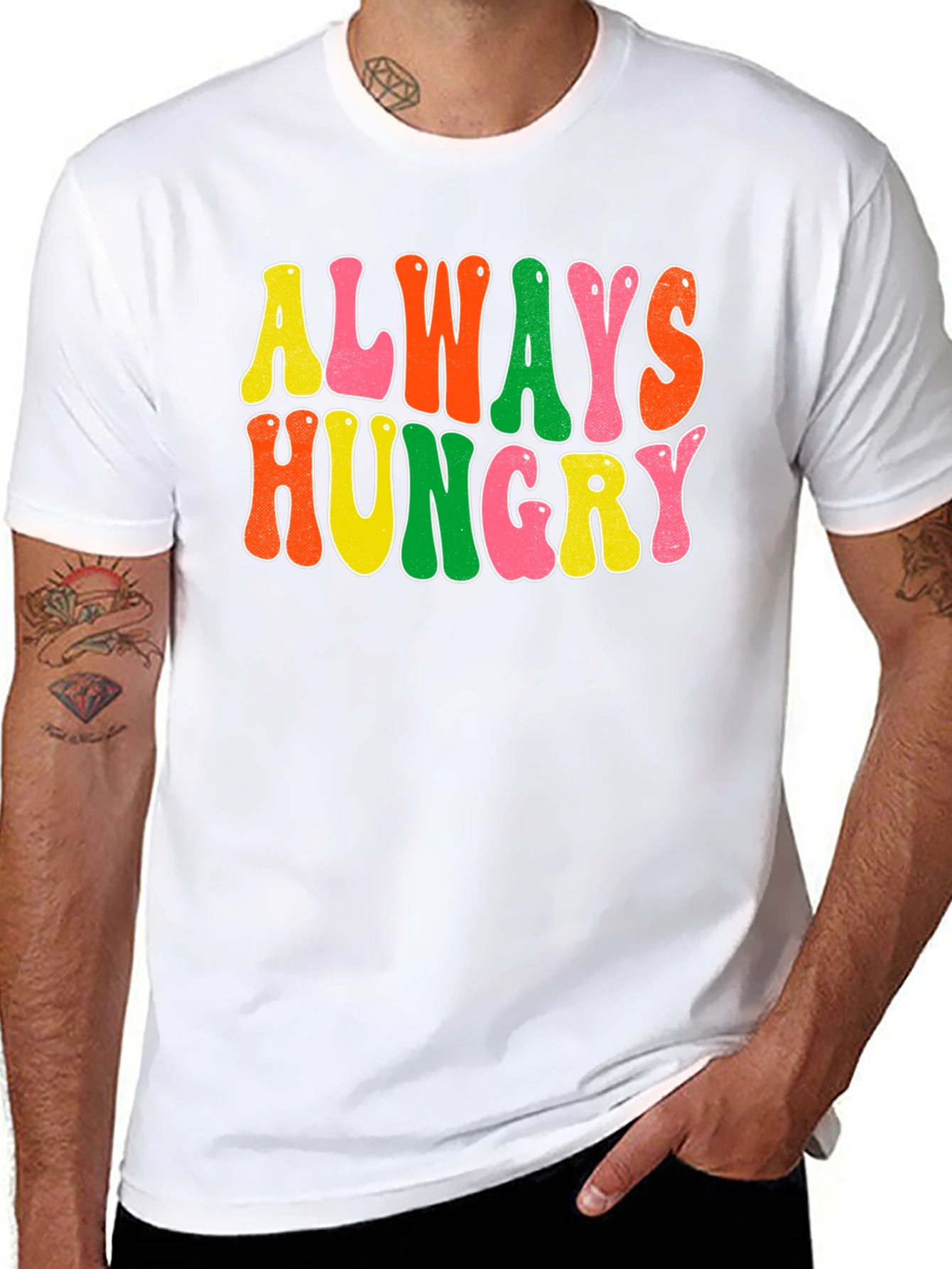 Always Hungry Retro T-Shirt