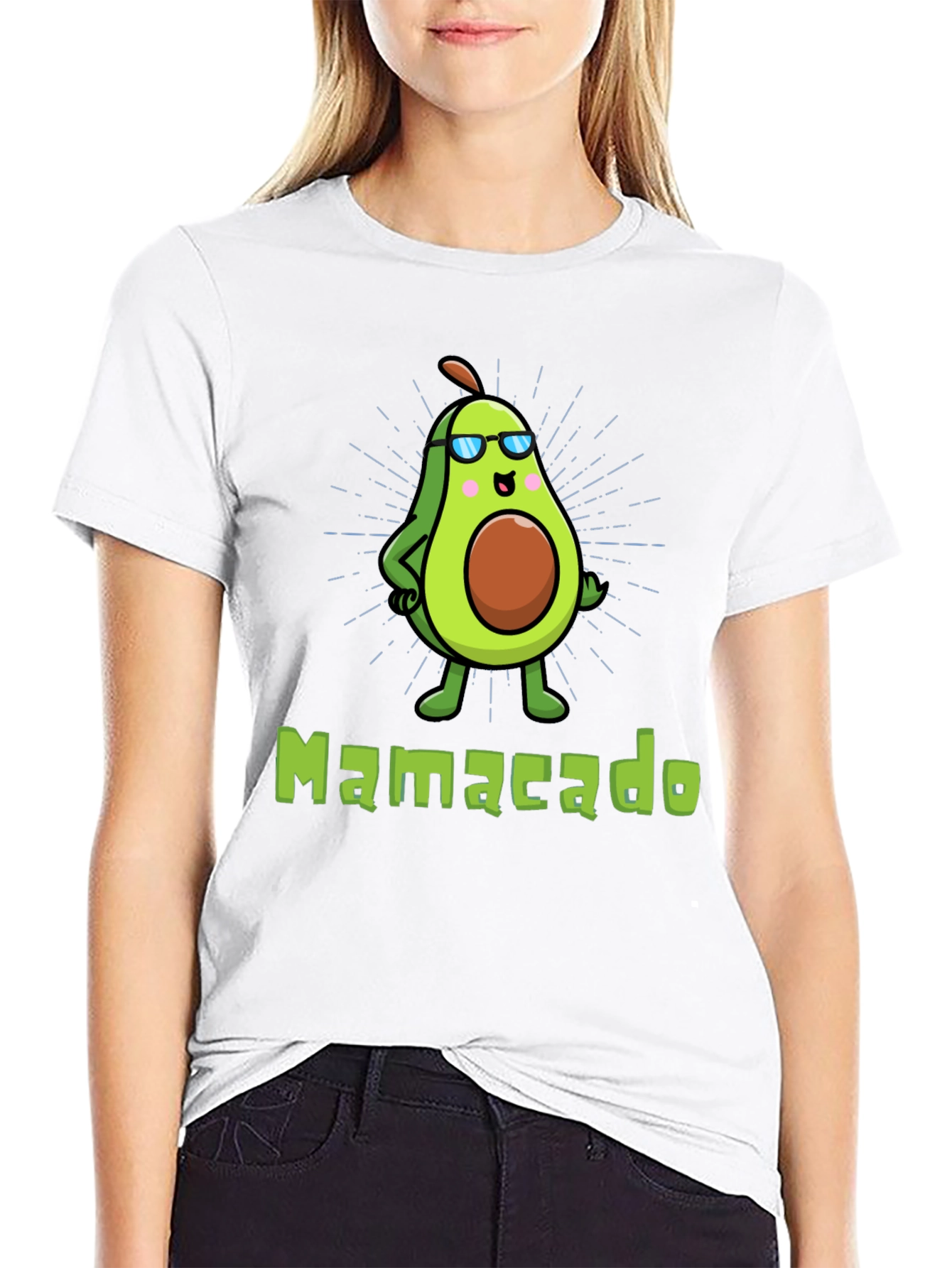 Cool Mamacado Avocado Graphic T-Shirt