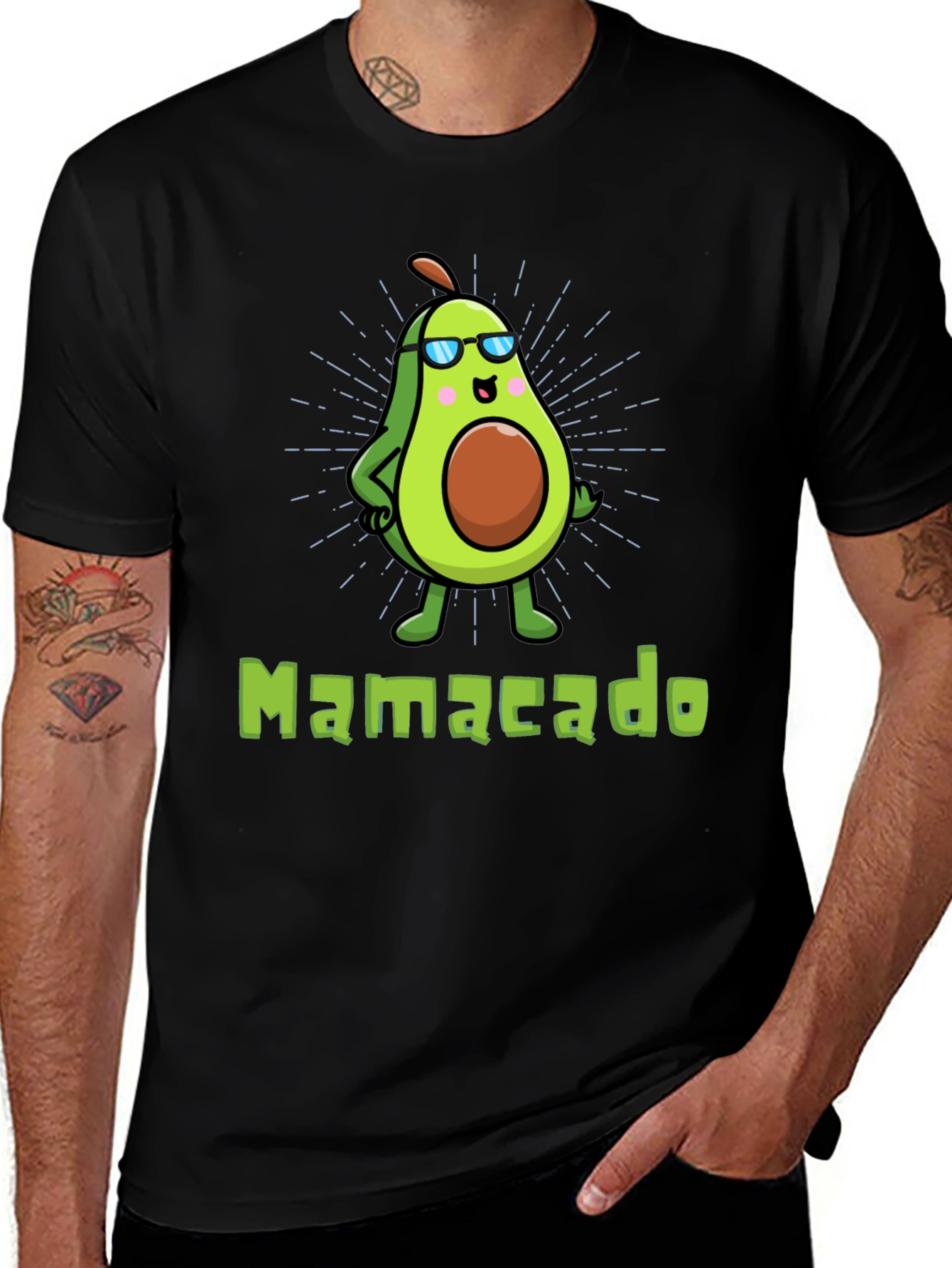 Cool Mamacado Avocado Graphic T-Shirt