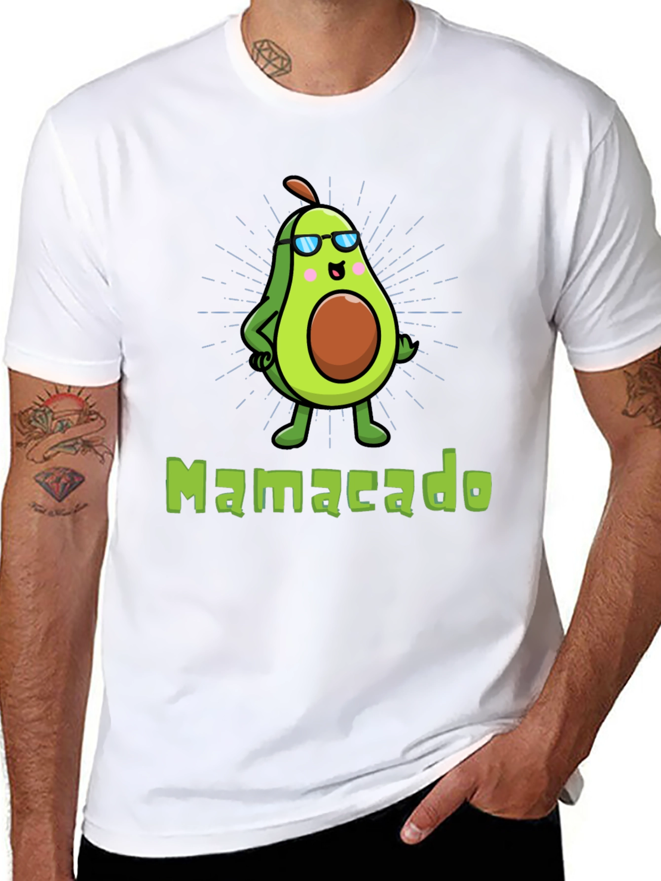 Cool Mamacado Avocado Graphic T-Shirt