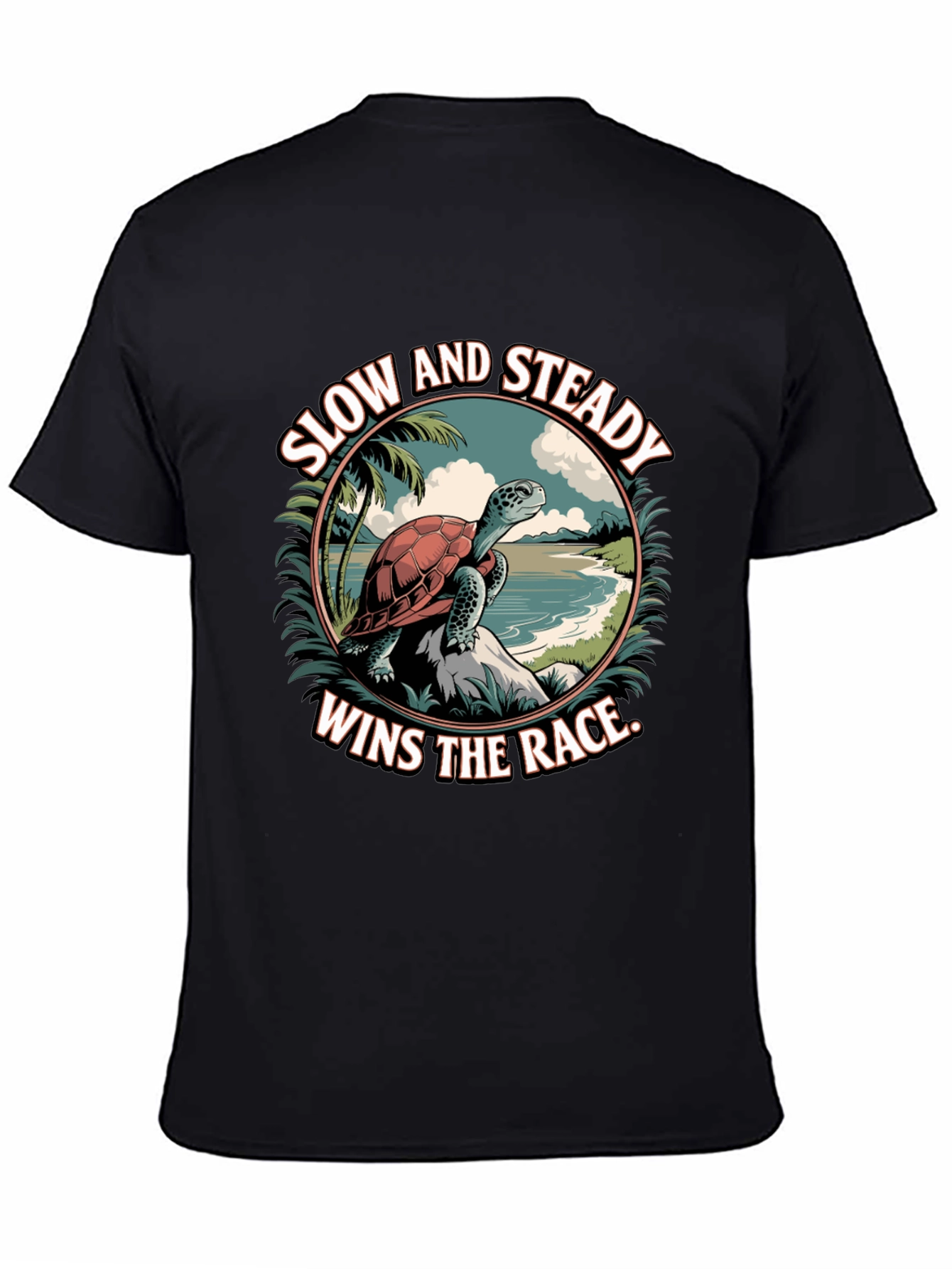 Slow and Steady Turtle Graphic Tee