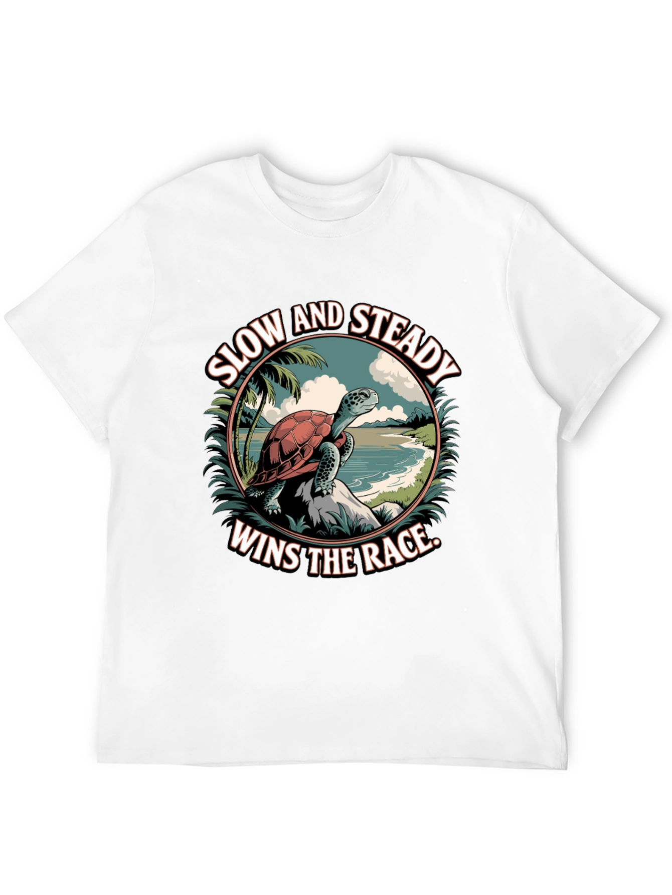 Slow and Steady Turtle Graphic Tee