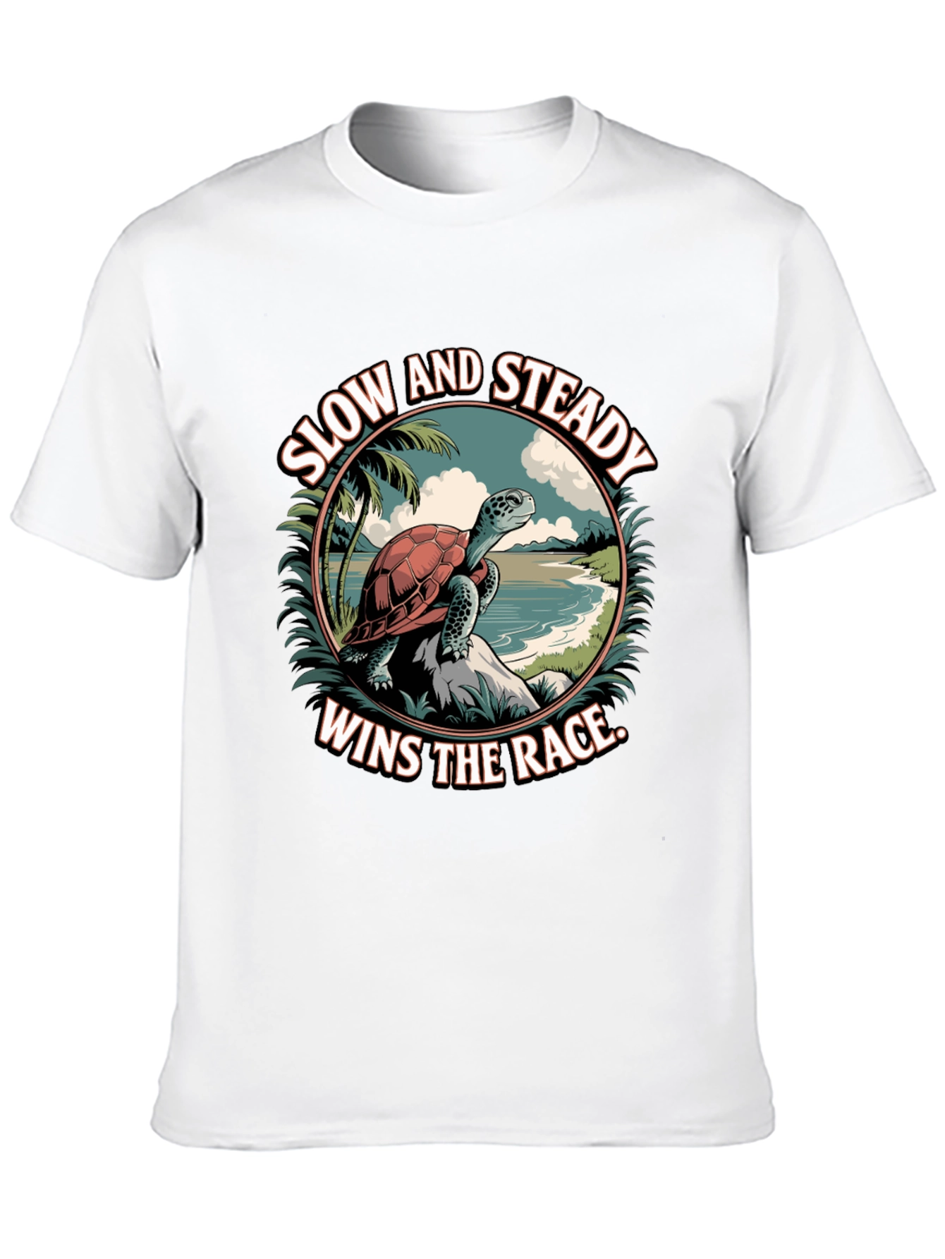 Slow and Steady Turtle Graphic Tee