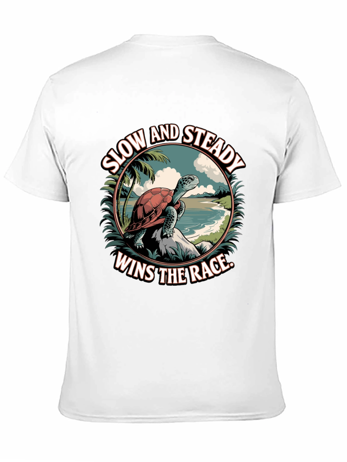 Slow and Steady Turtle Graphic Tee