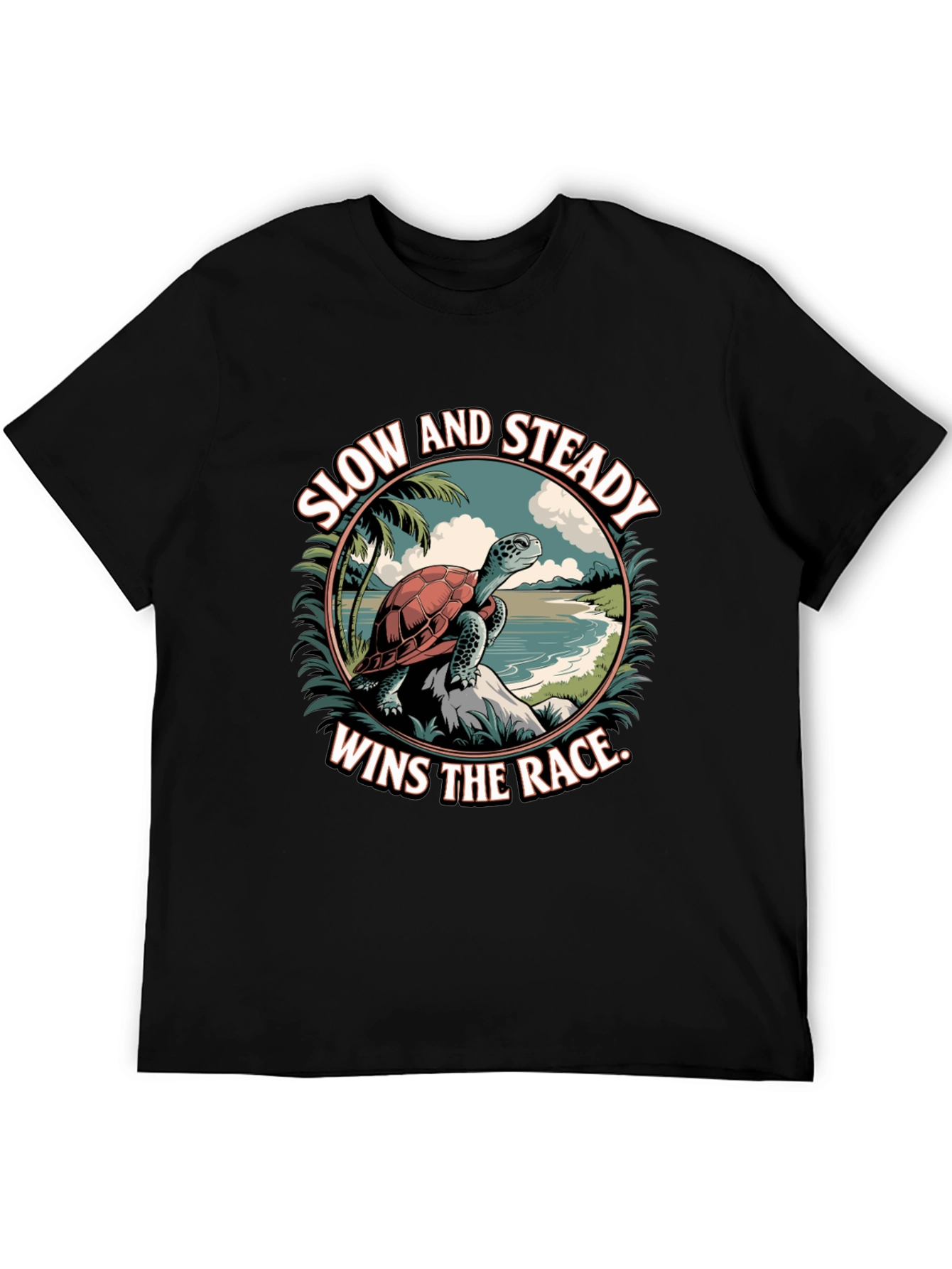 Slow and Steady Turtle Graphic Tee