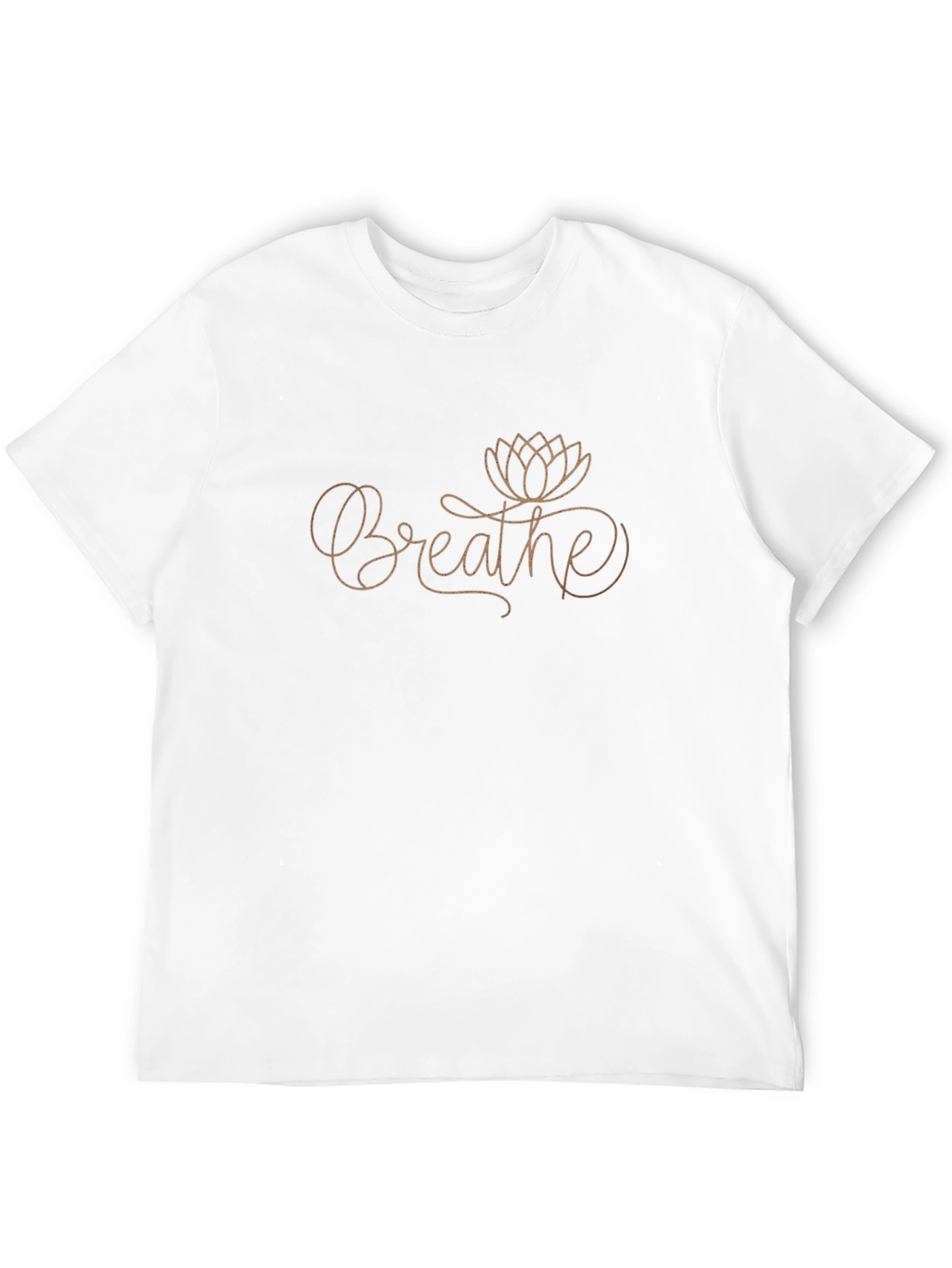 Breathe Lotus Black T-Shirt