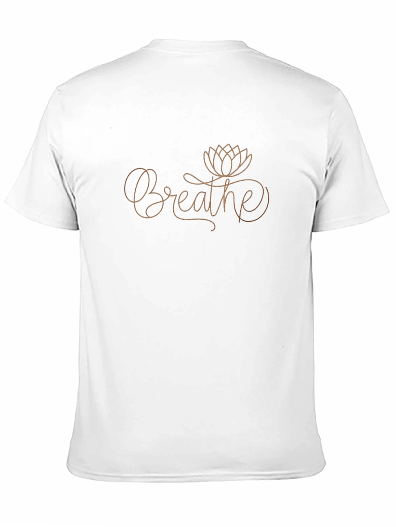 Breathe Lotus Black T-Shirt
