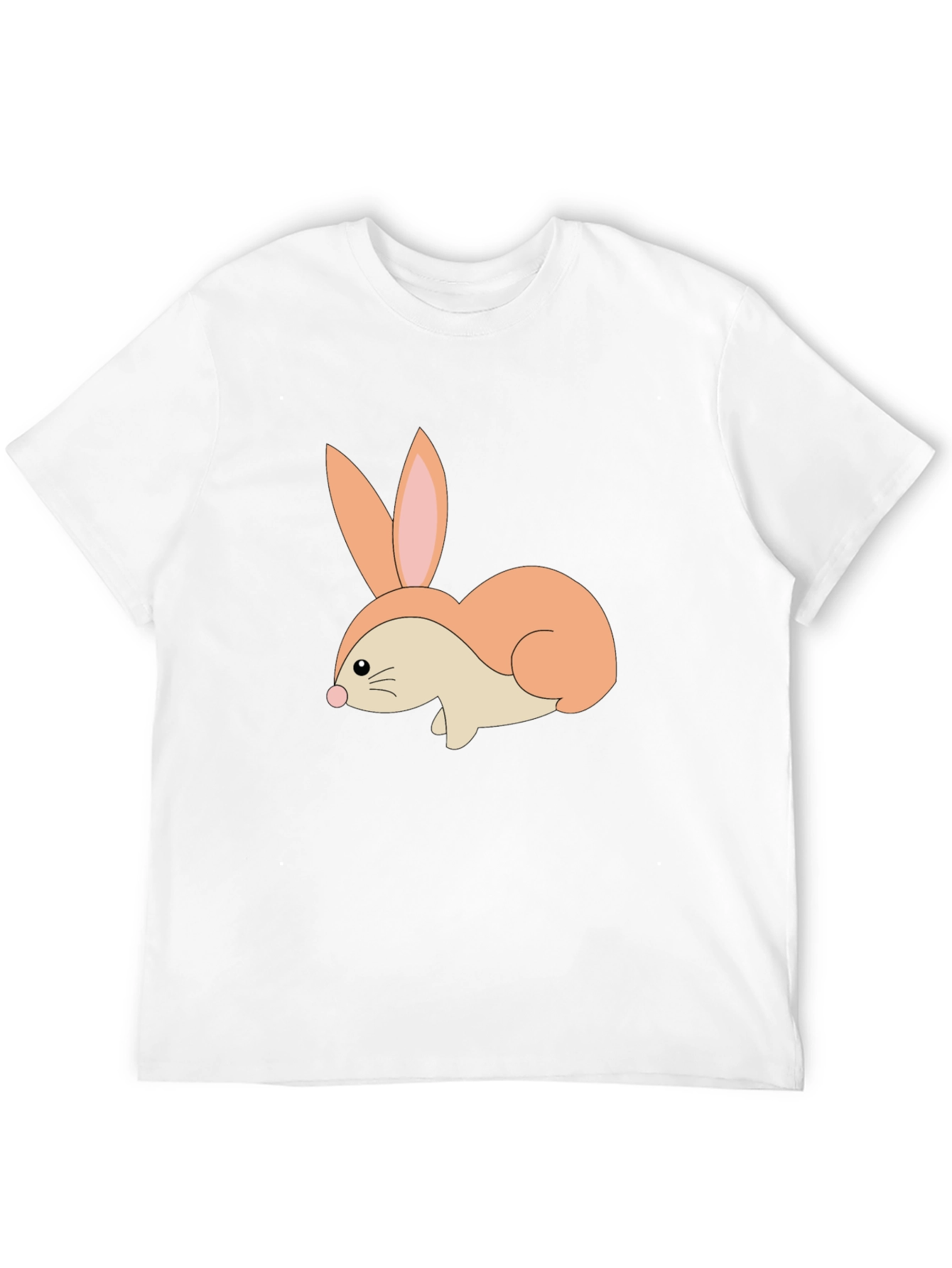 Bunny Graphic Tee - Soft Cotton Blend