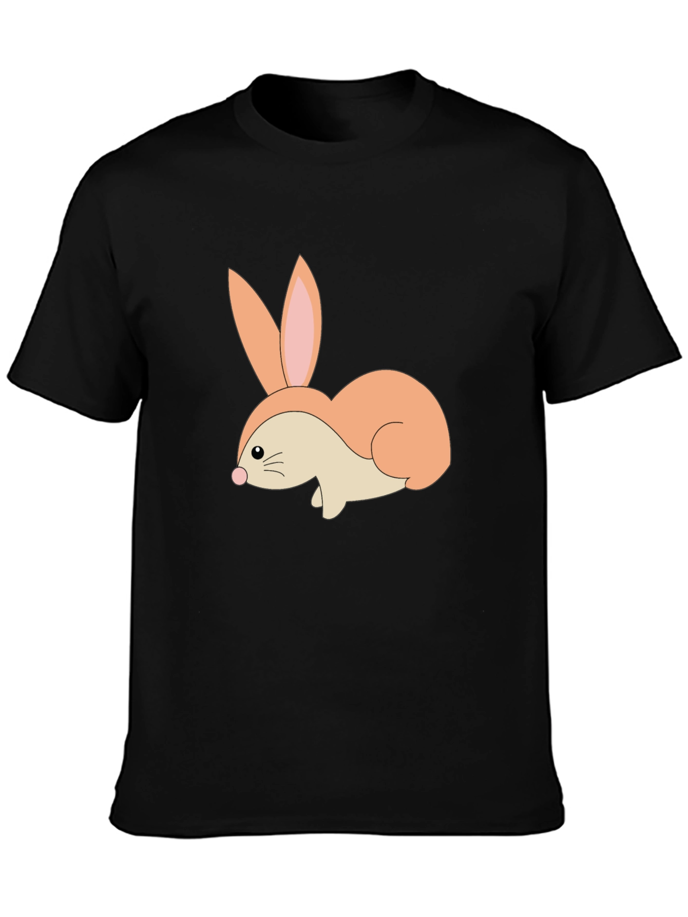 Bunny Graphic Tee - Soft Cotton Blend