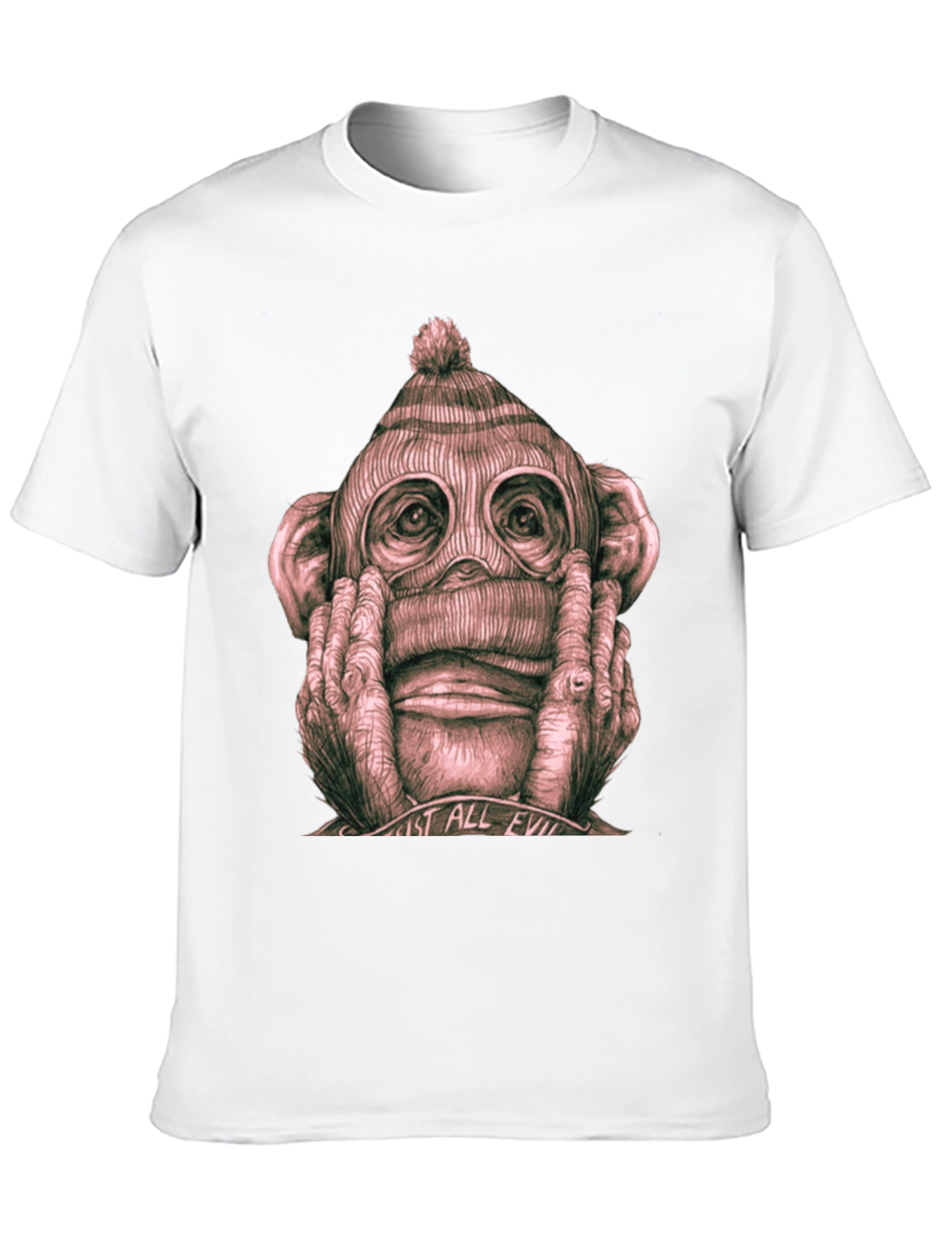 Hear No Evil Monkey Graphic Tee