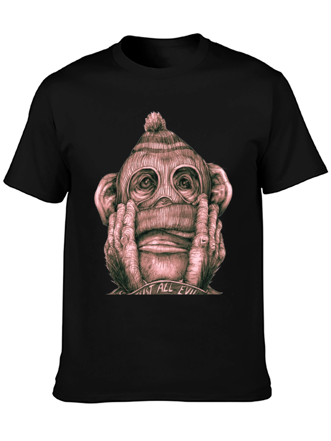 Hear No Evil Monkey Graphic Tee