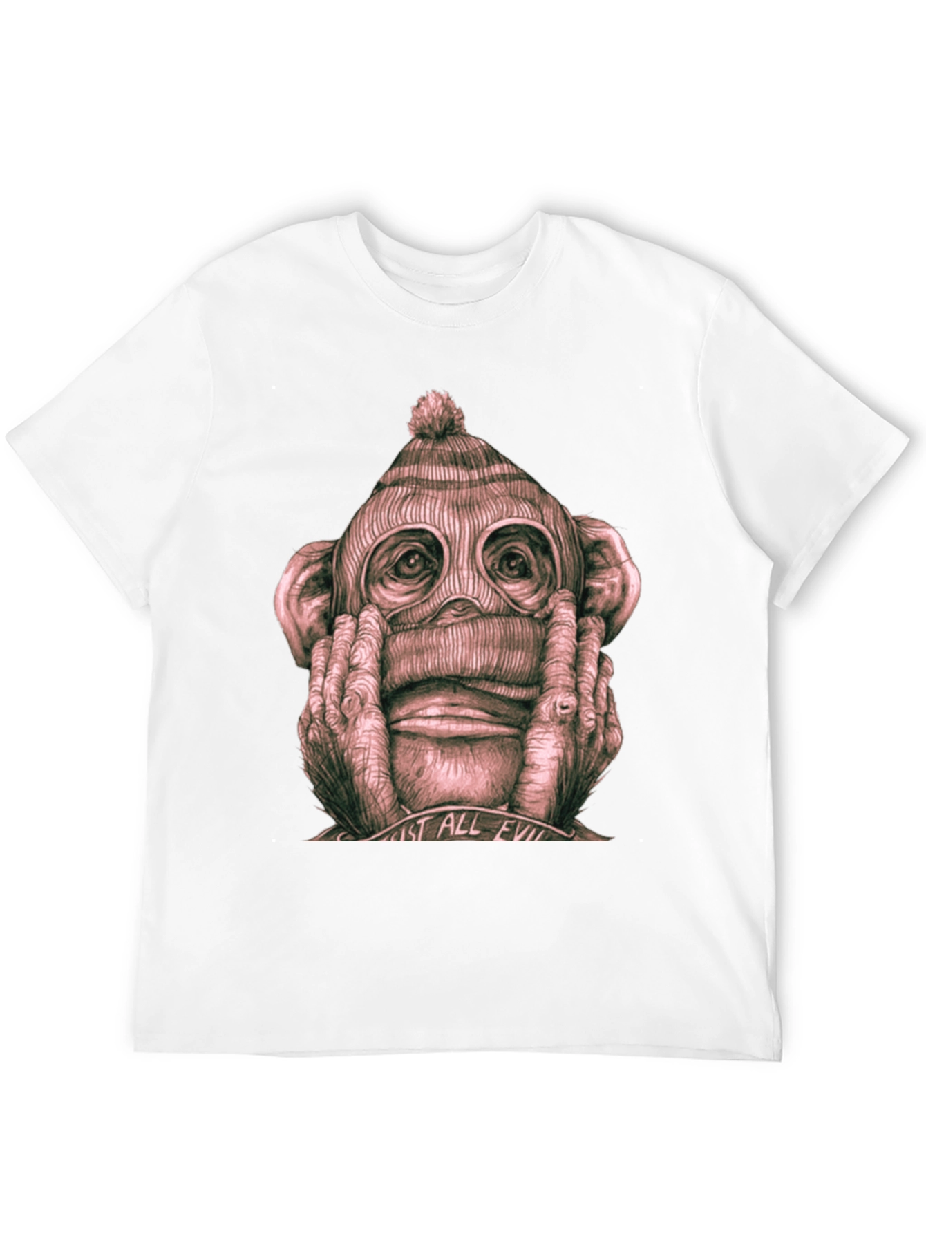 Hear No Evil Monkey Graphic Tee