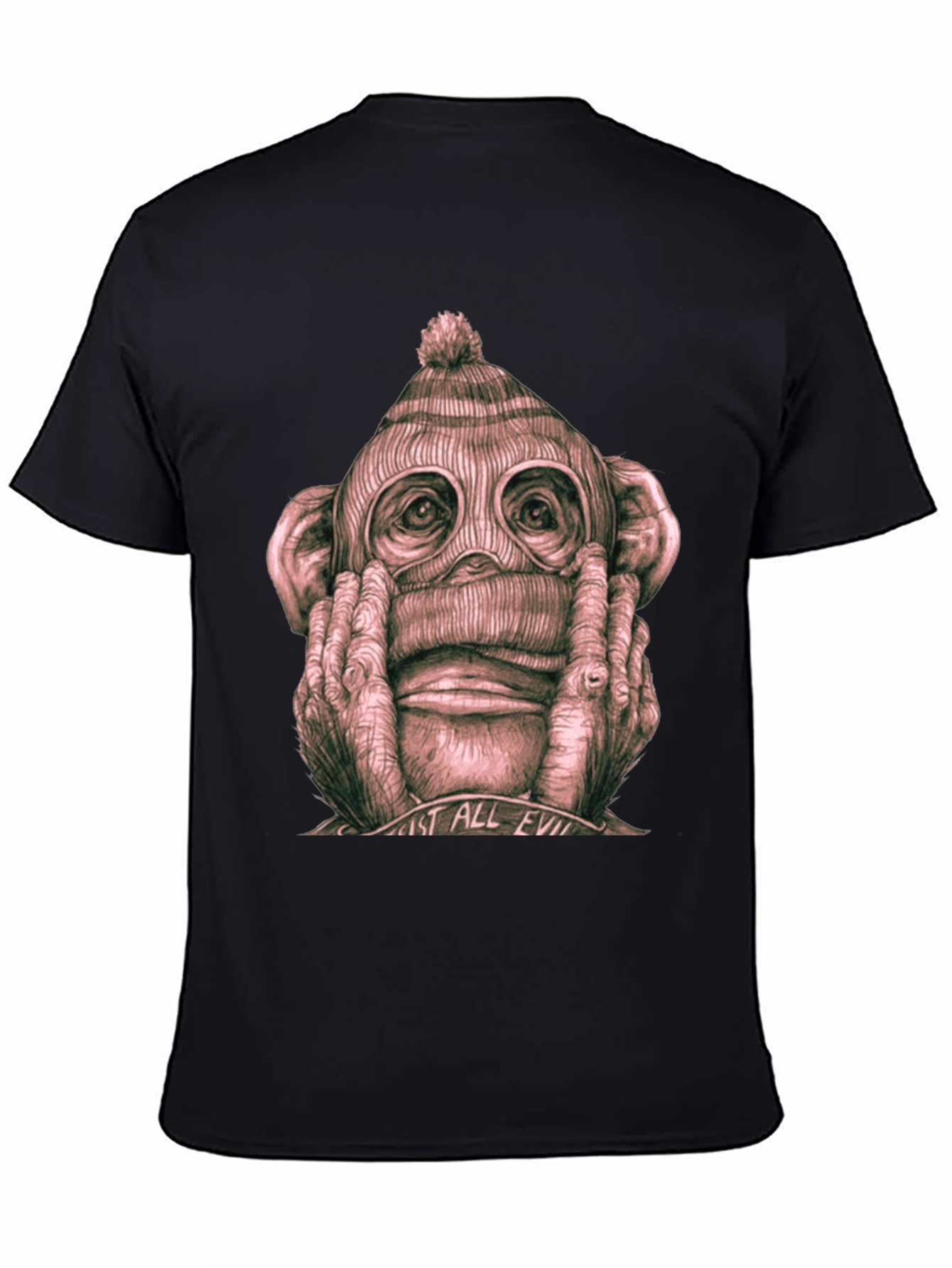 Hear No Evil Monkey Graphic Tee