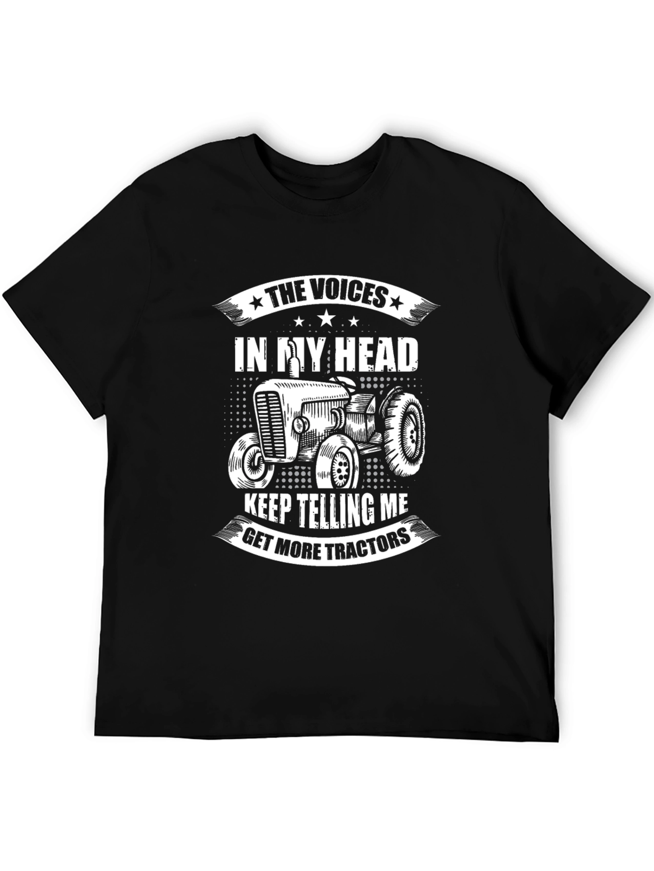 Voices in My Head Tractor T-Shirt