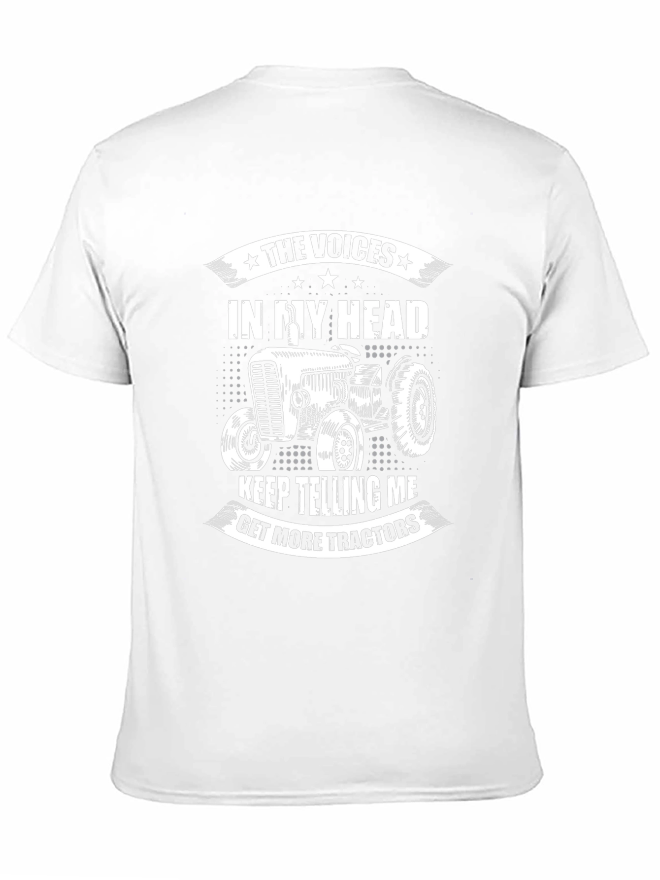 Voices in My Head Tractor T-Shirt
