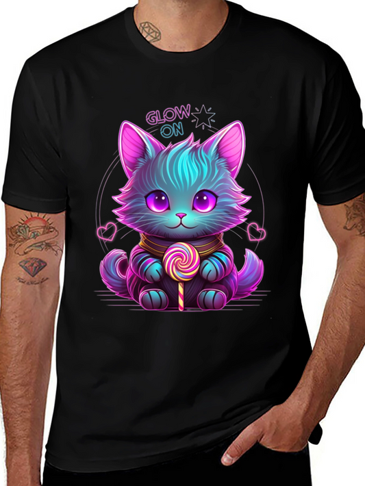 Neon Cat T-Shirt - Glow On!