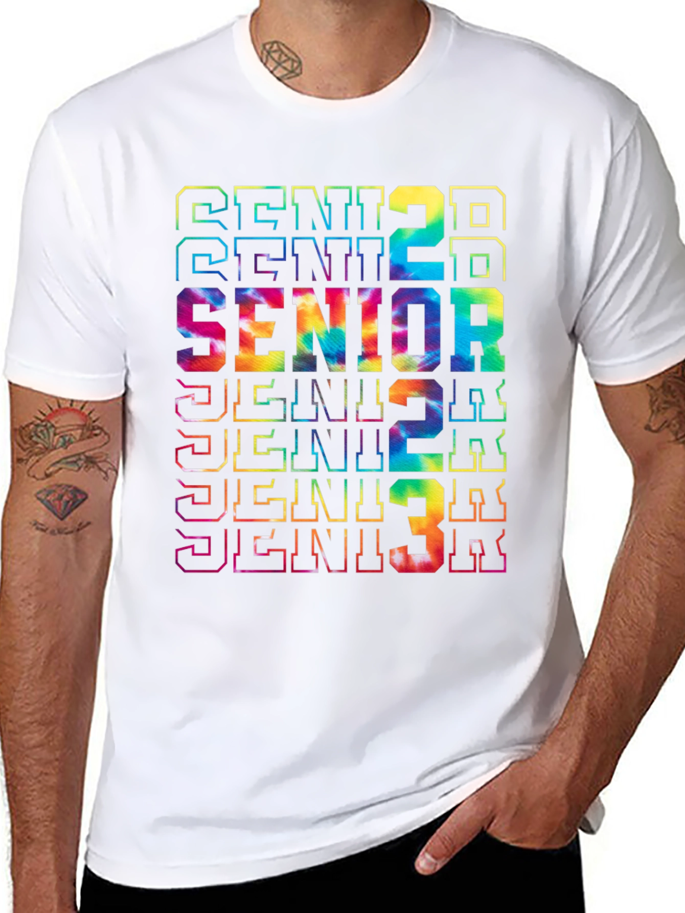 Senior 2023 Tie Dye T-Shirt