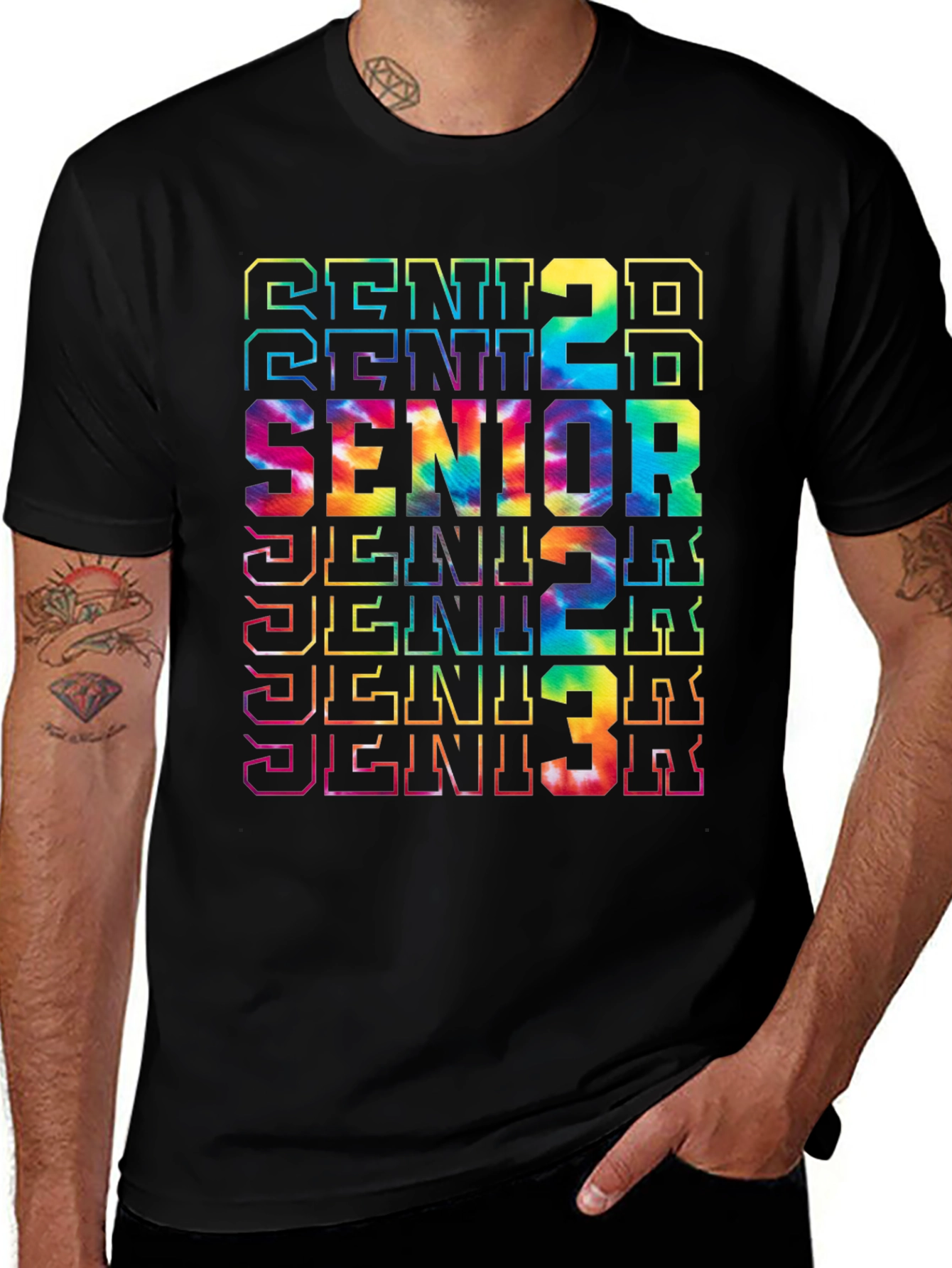Senior 2023 Tie Dye T-Shirt