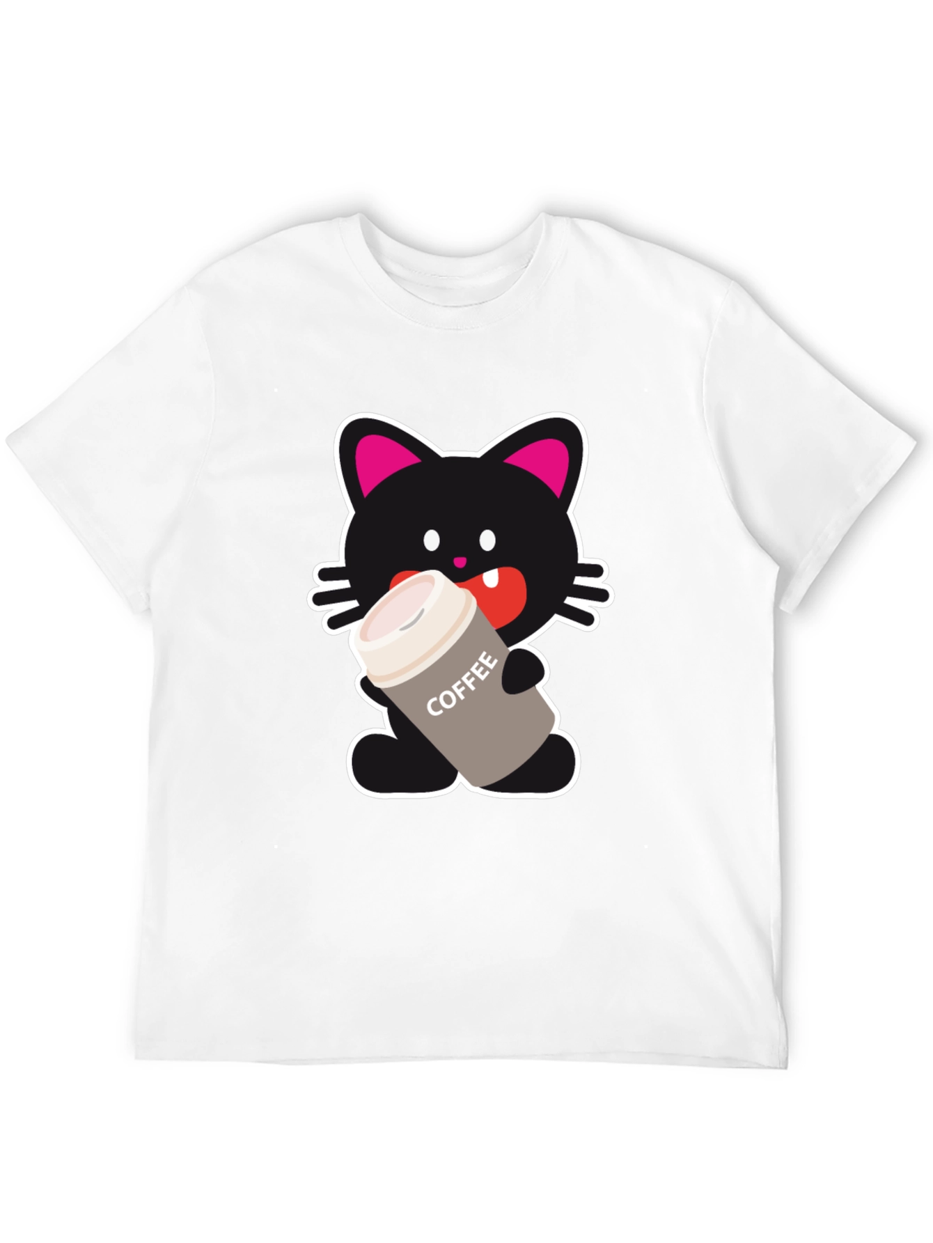 Cat Lover Coffee T-Shirt