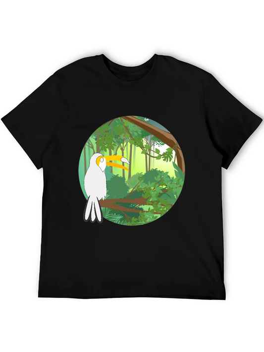 Jungle Toucan T-Shirt - Nature Inspired Tee