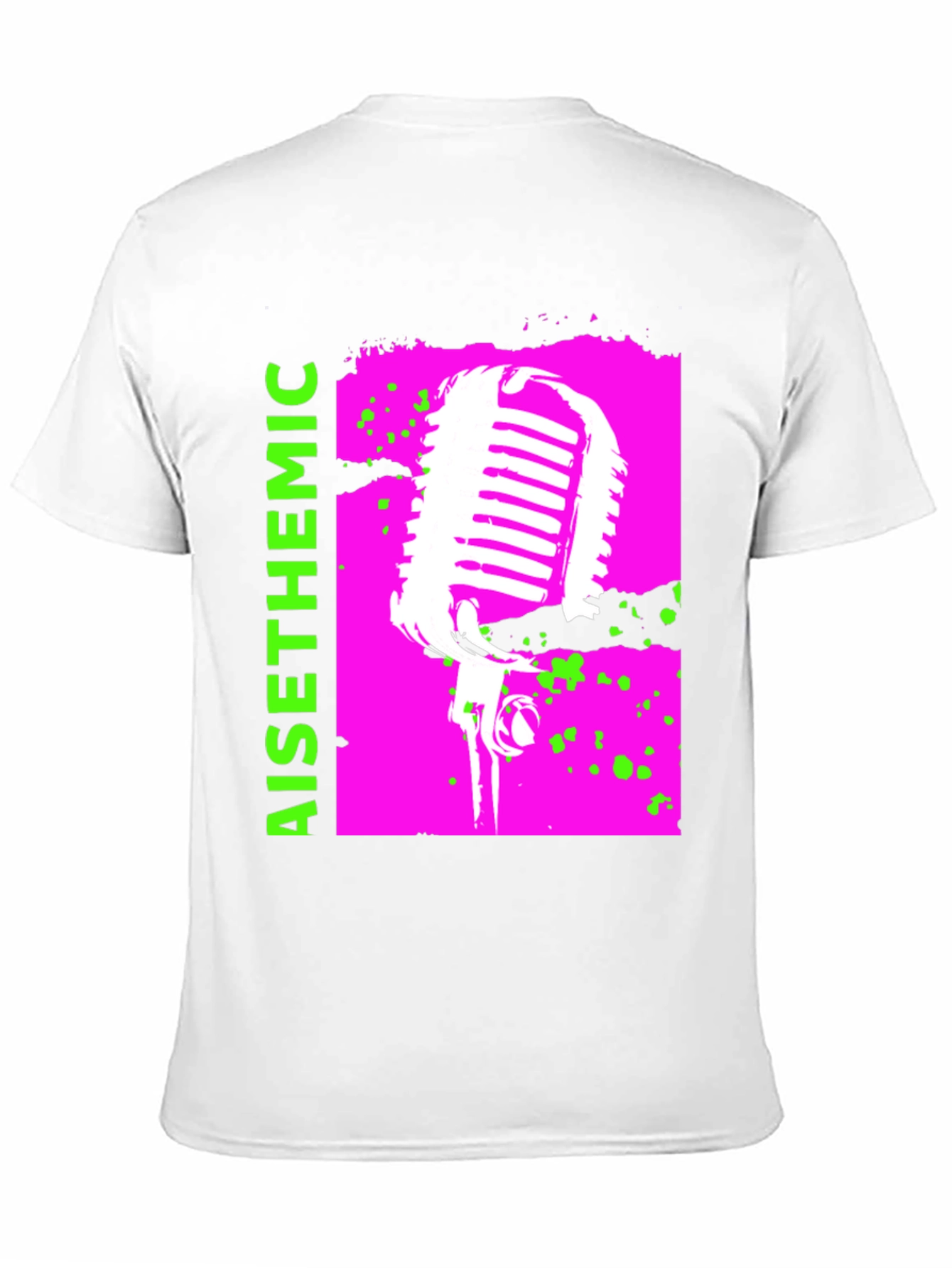 Retro Microphone Graphic Tee